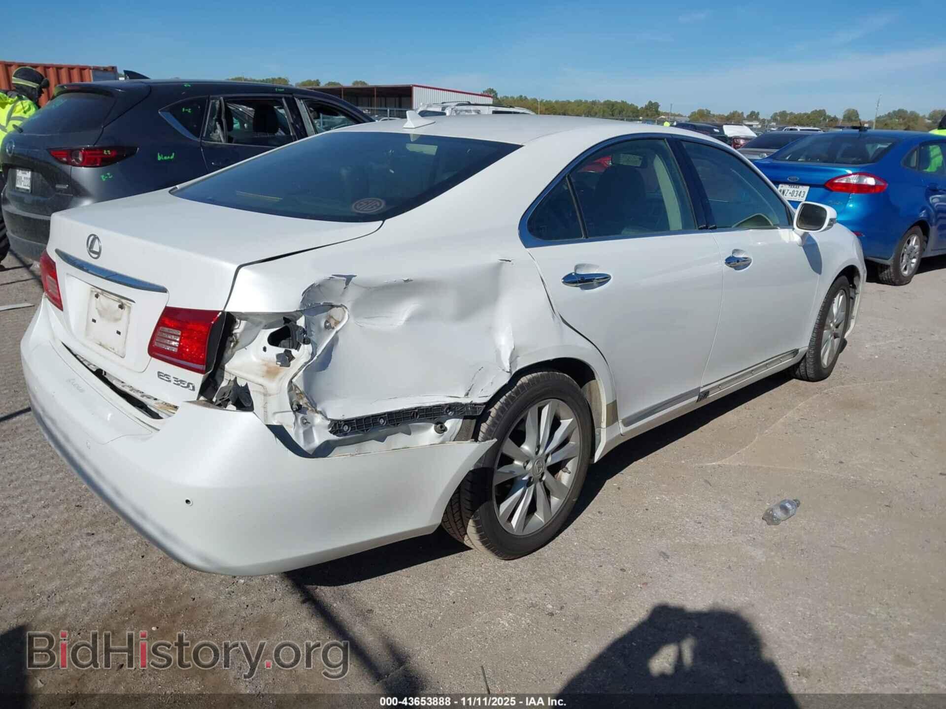 2012 LEXUS ES 350 - VIN: JTHBK1EG6C2503604 - Фото 4