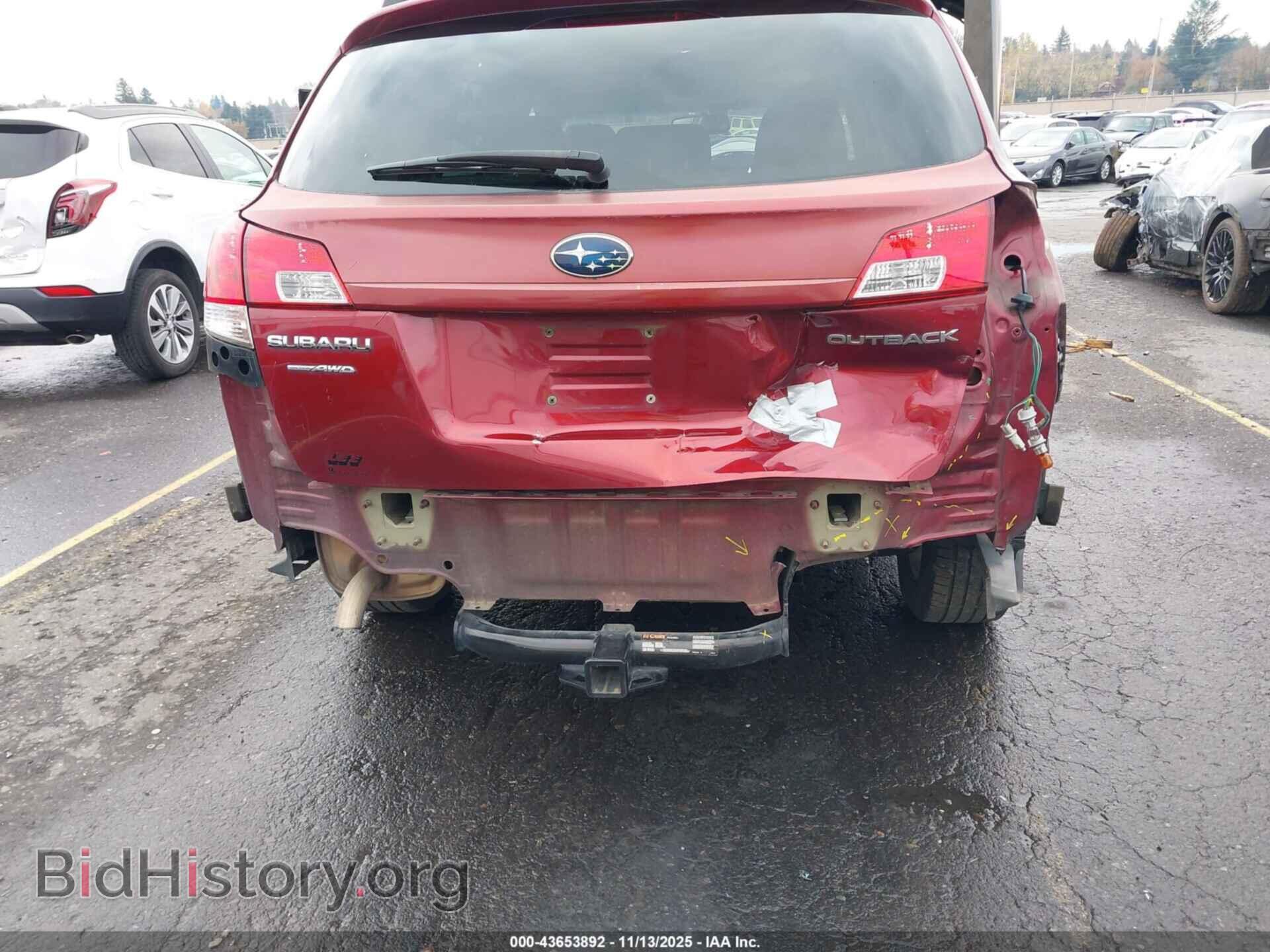 2011 SUBARU OUTBACK - VIN: 4S4BRCCC4B3340450 - Фото 6