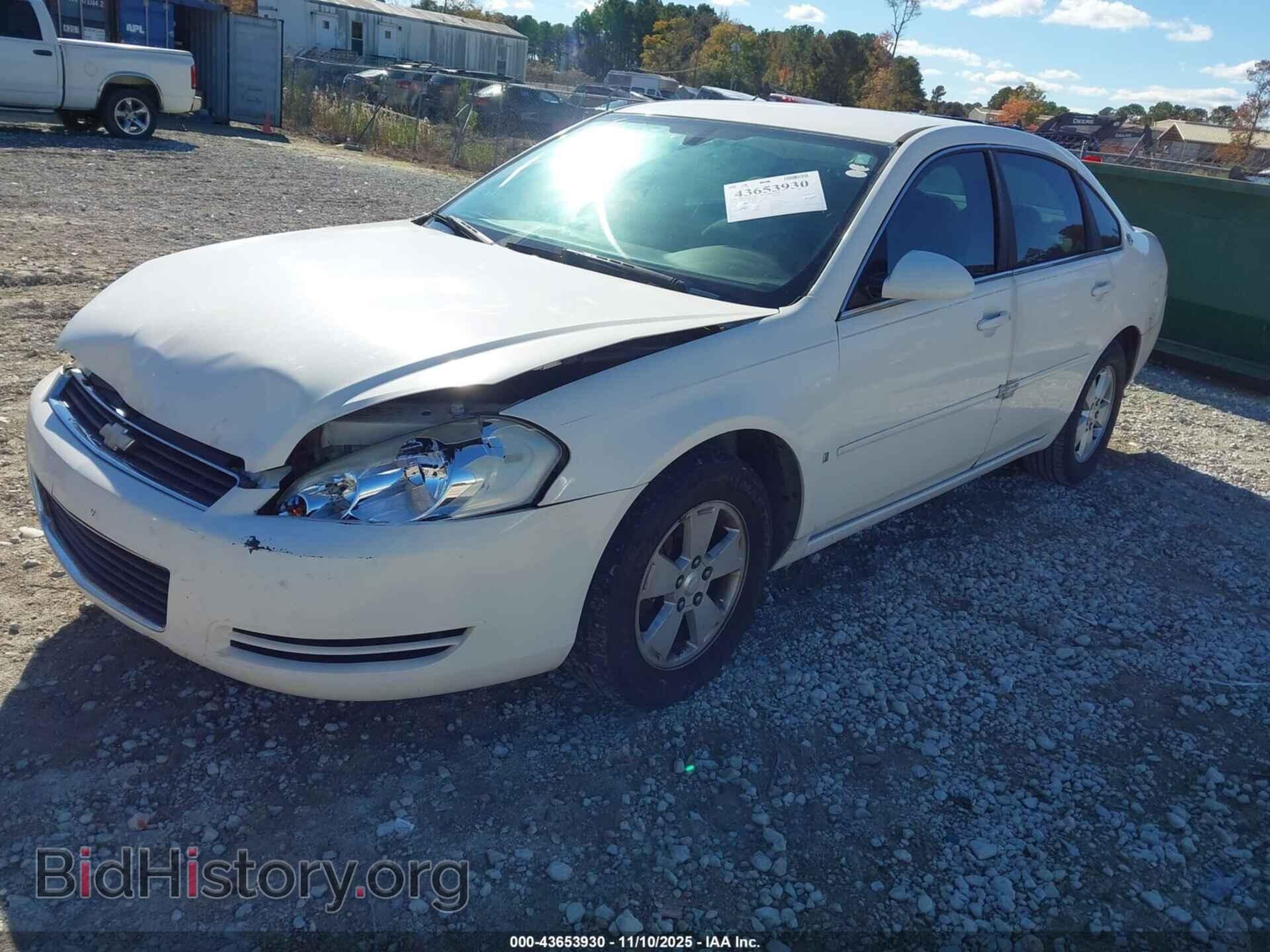 2007 CHEVROLET IMPALA - VIN: 2G1WT58N279244868 - Фото 2