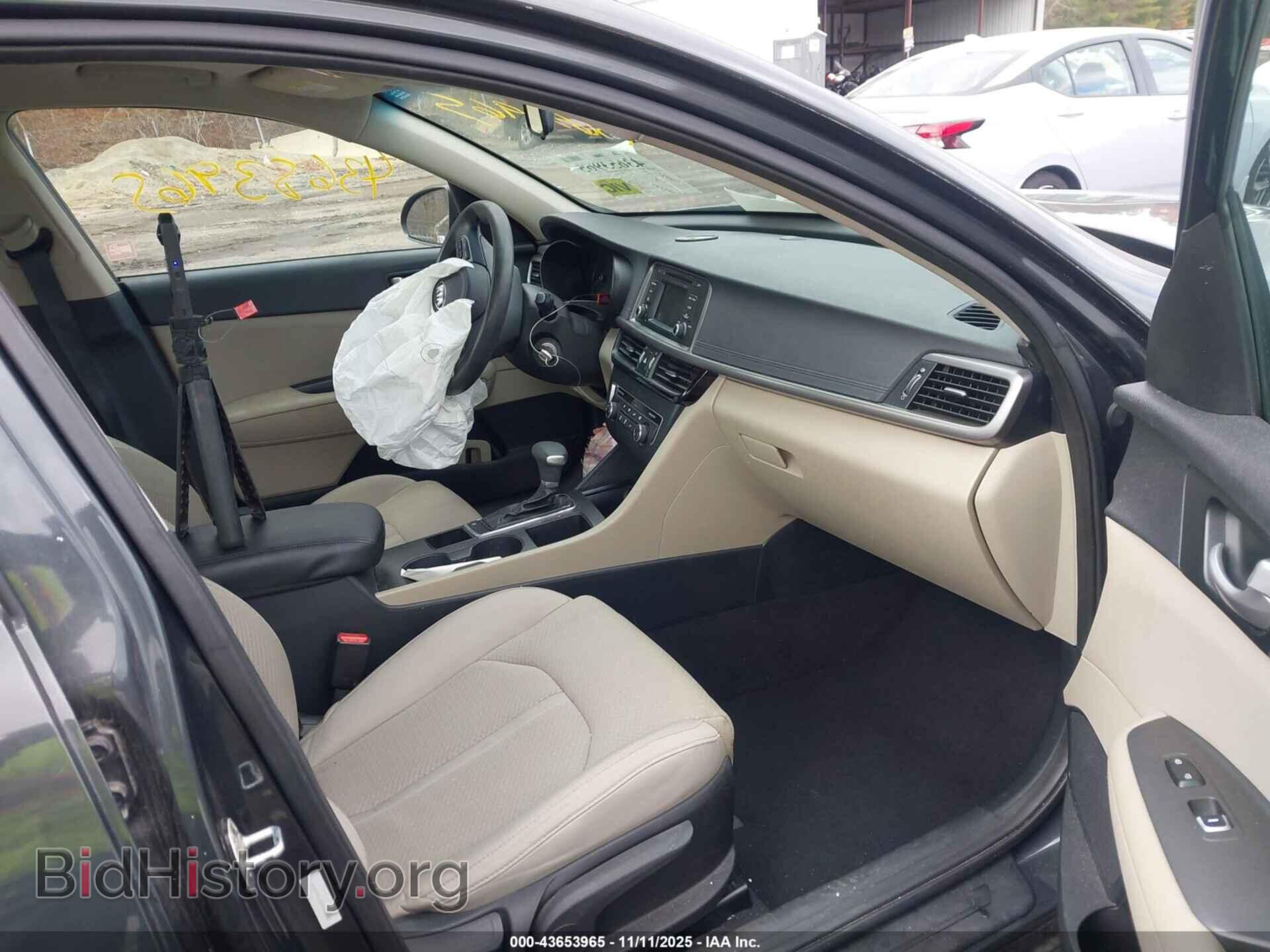 2016 KIA OPTIMA - VIN: 5XXGT4L35GG062117 - Фото 5