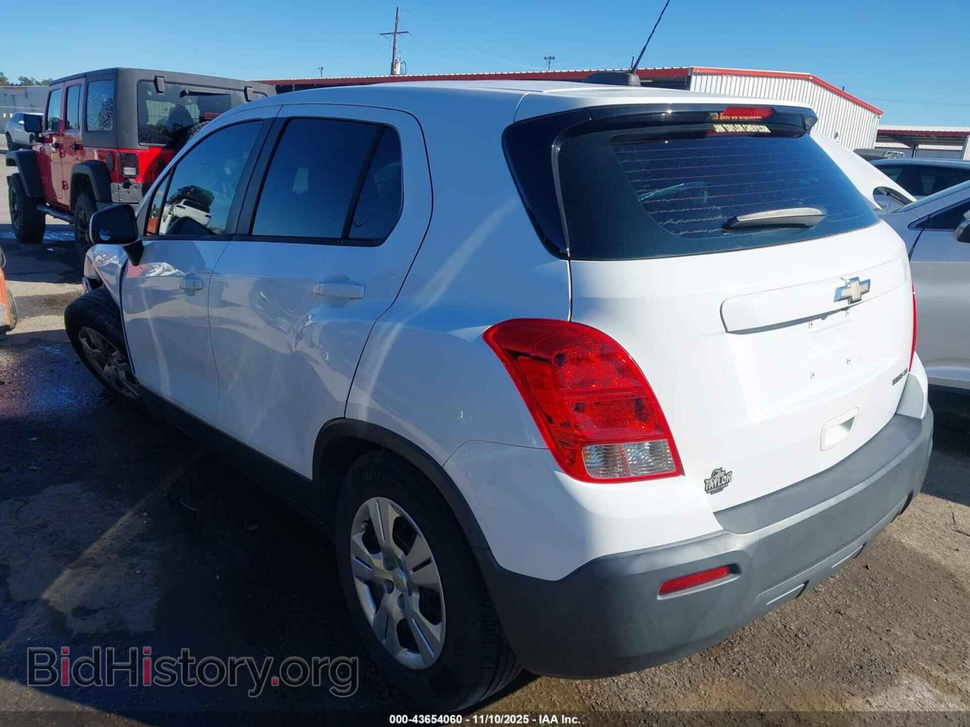 2016 CHEVROLET TRAX - VIN: 3GNCJKSB7GL258931 - Фото 3
