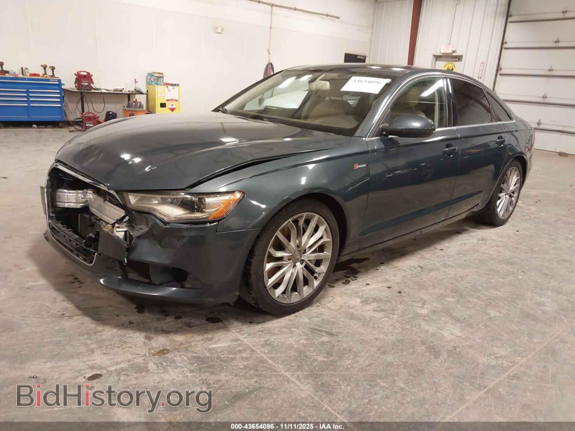 2012 AUDI A6 - VIN: WAUGGAFC5CN127767 - Фото 2