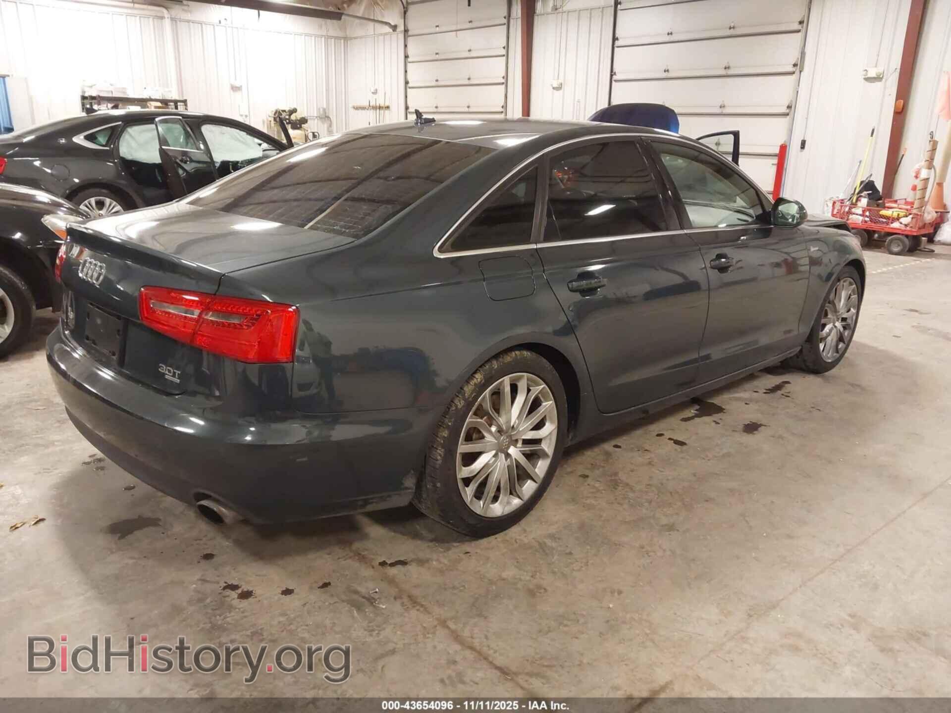 2012 AUDI A6 - VIN: WAUGGAFC5CN127767 - Фото 4