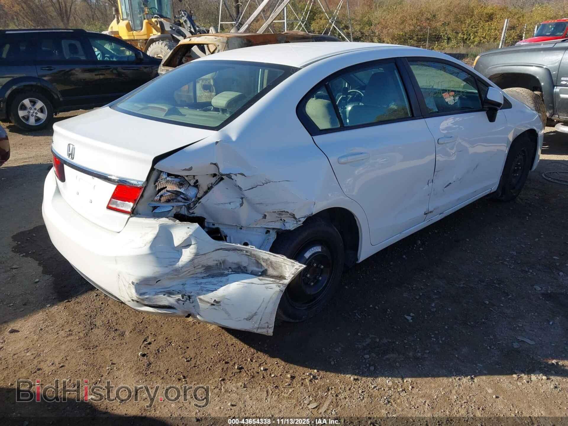 2013 HONDA CIVIC - VIN: 19XFB2F55DE029509 - Фото 4