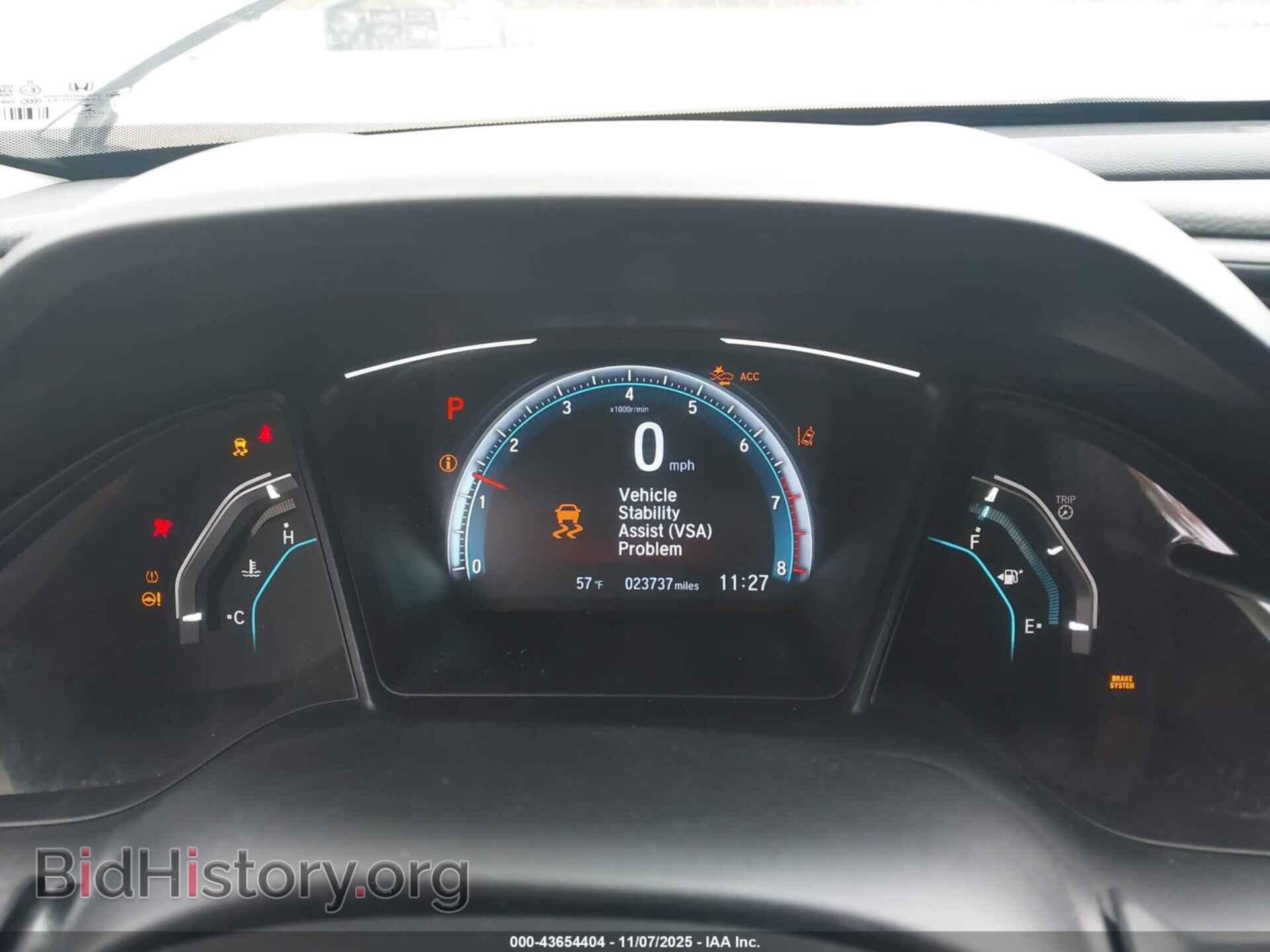 2019 HONDA CIVIC - VIN: 2HGFC2F67KH573468 - Фото 7