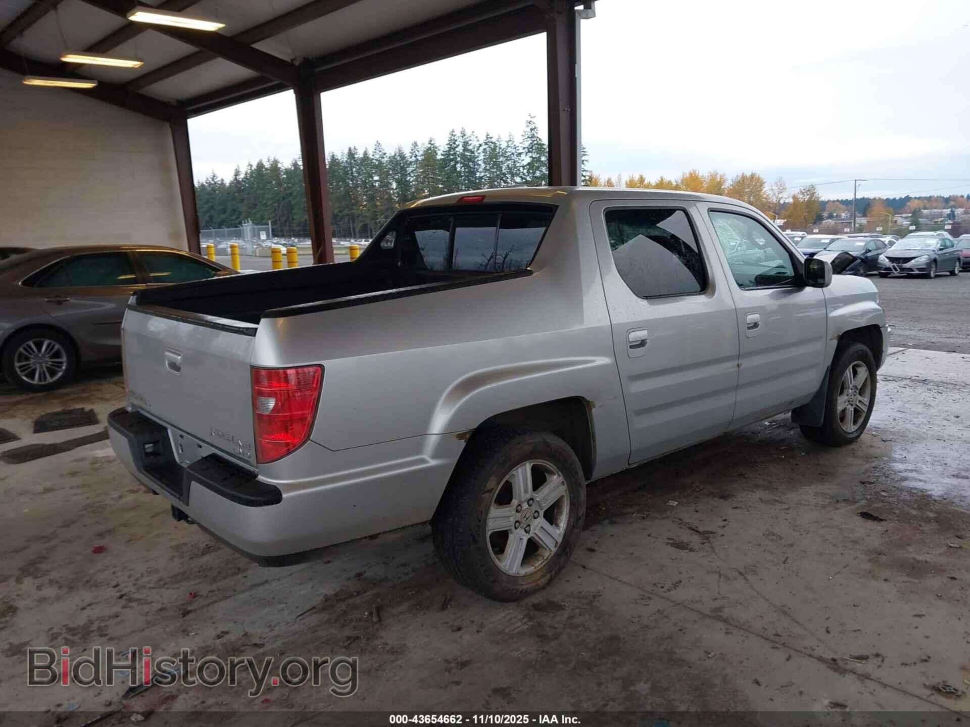 2011 HONDA RIDGELINE - VIN: 5FPYK1F59BB006395 - Photo 4