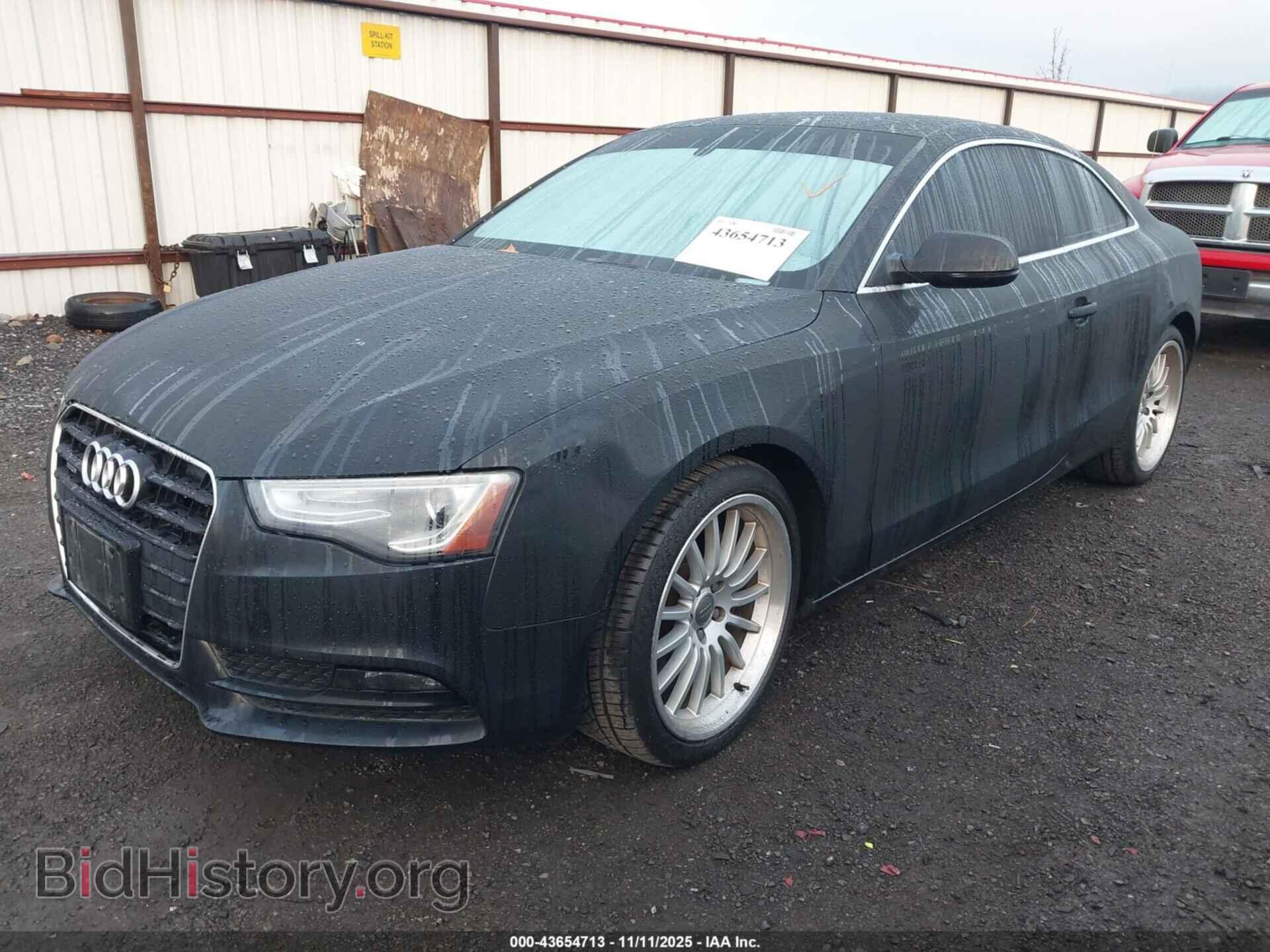 2013 AUDI A5 - VIN: WAULFAFR6DA053435 - Фото 2