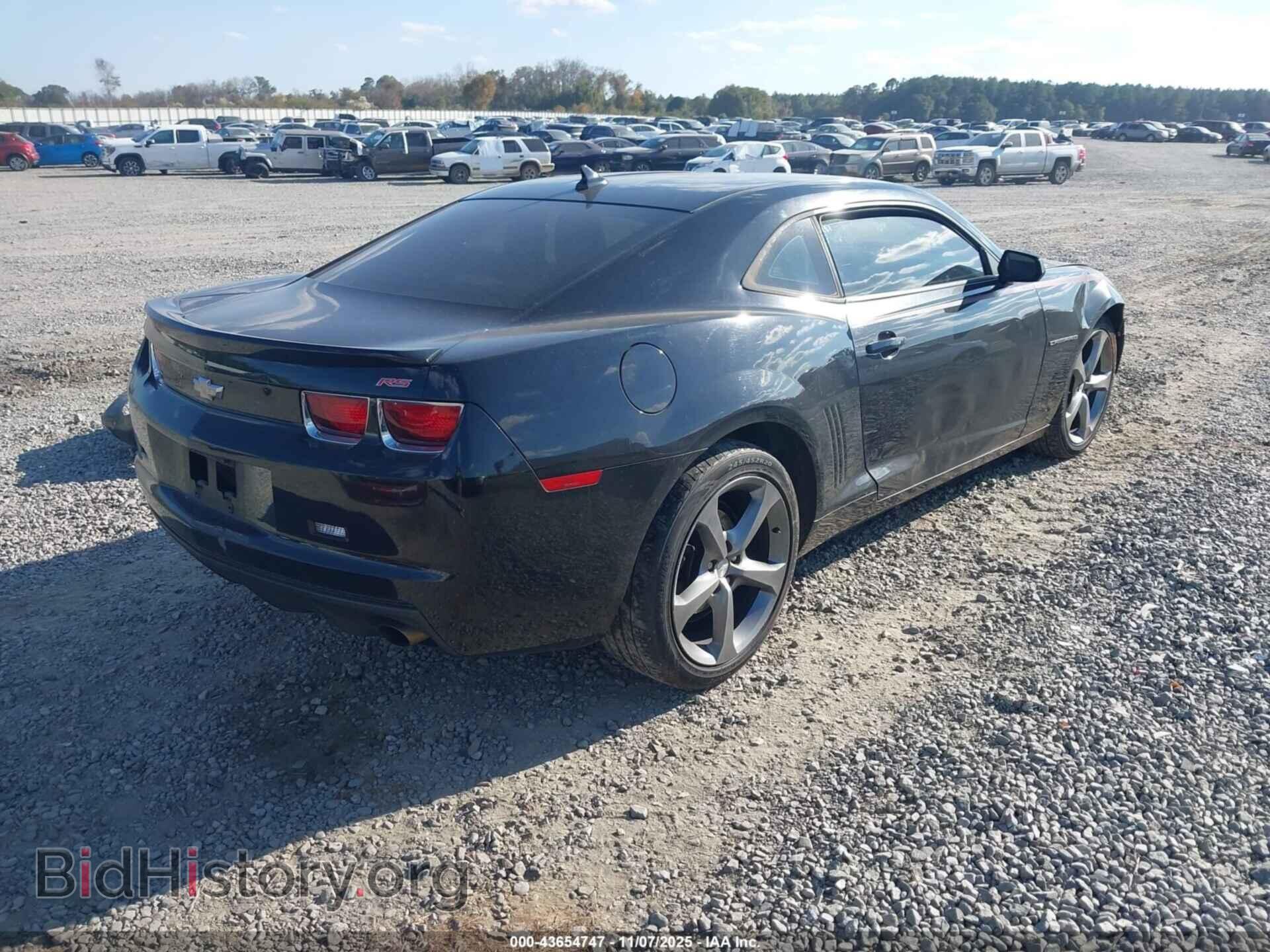 2013 CHEVROLET CAMARO - VIN: 2G1FB1E32D9166683 - Фото 4