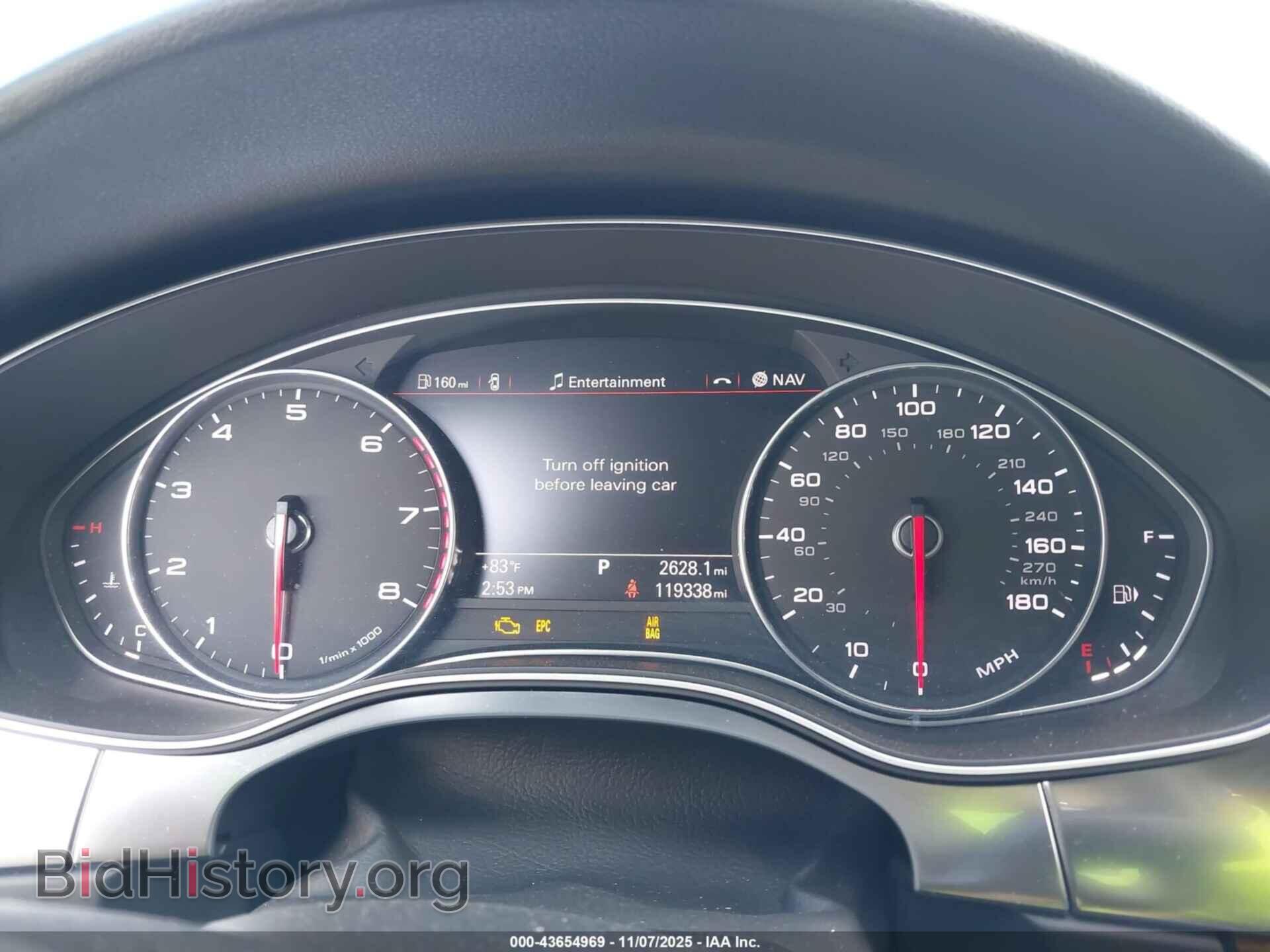 2013 AUDI A6 - VIN: WAUGFAFCXDN101069 - Photo 7