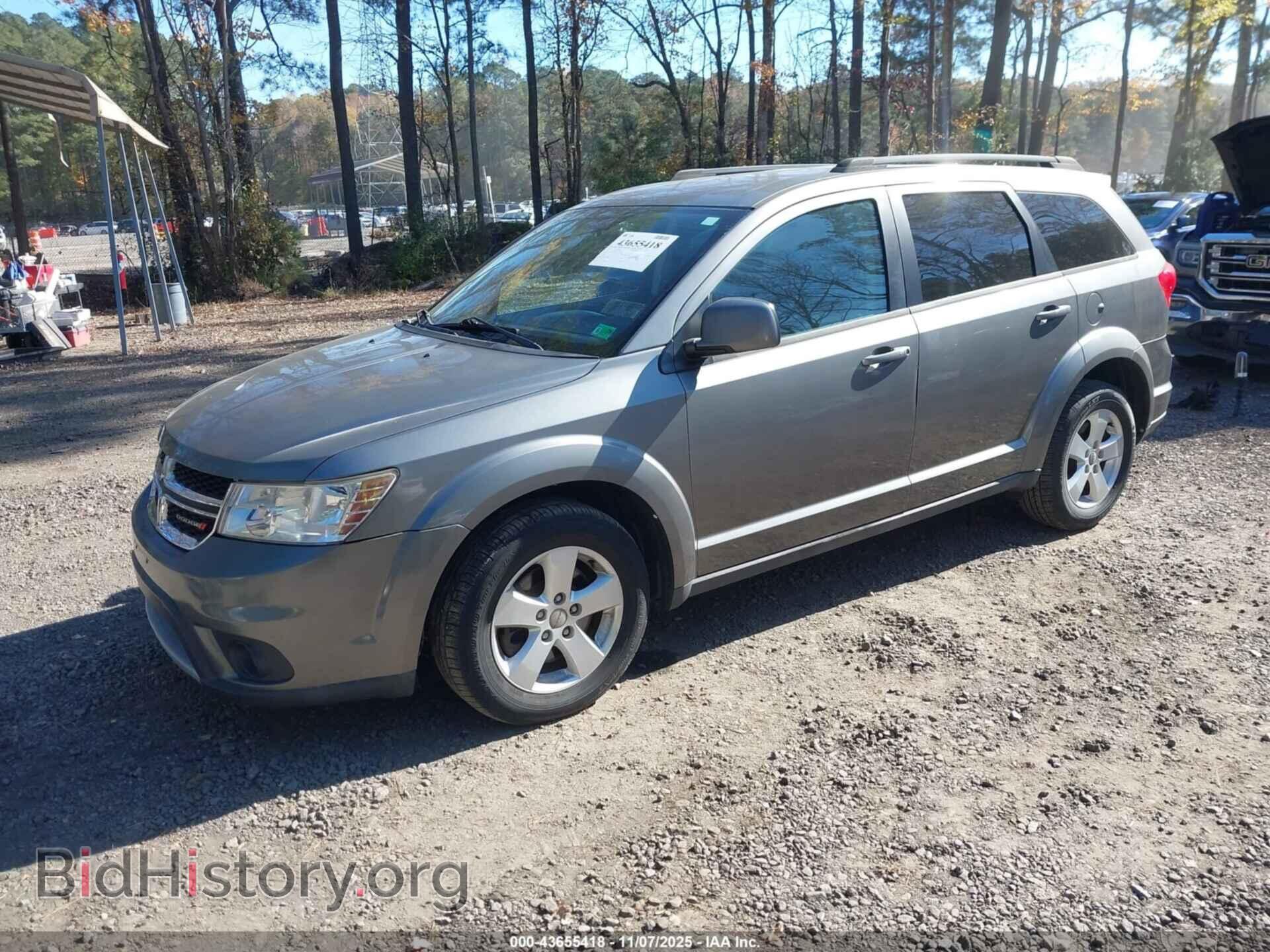 2012 DODGE JOURNEY - VIN: 3C4PDCBGXCT331108 - Фото 2