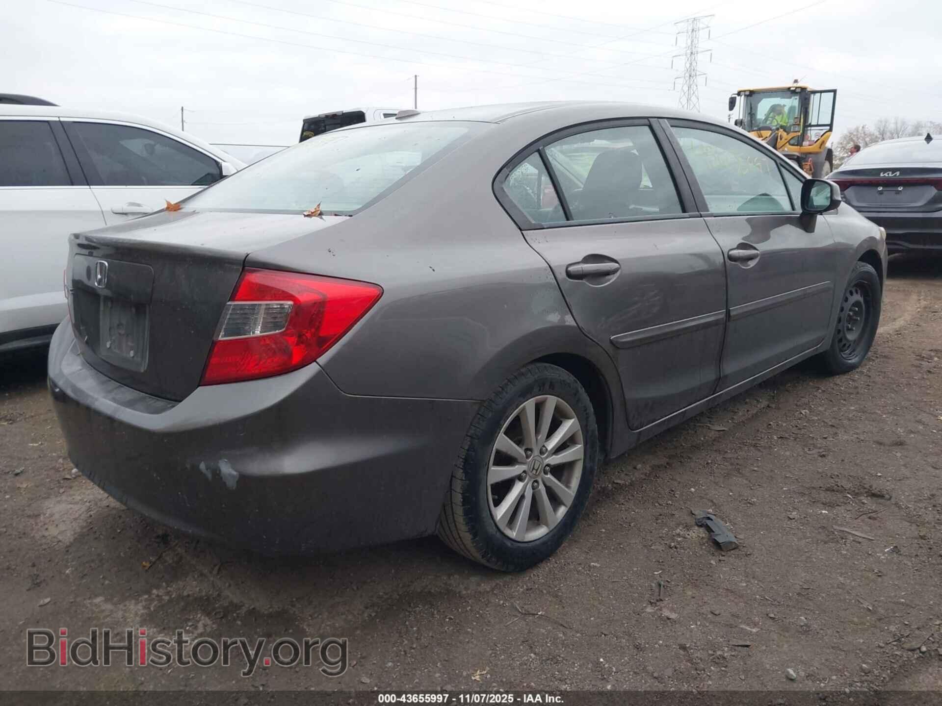 2012 HONDA CIVIC - VIN: 19XFB2F86CE004076 - Фото 4