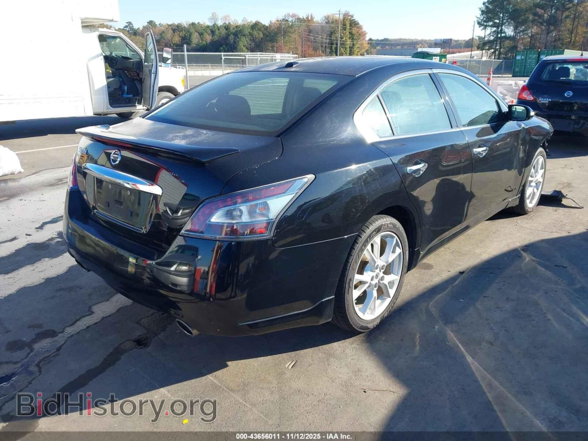 2012 NISSAN MAXIMA - VIN: 1N4AA5AP0CC804883 - Фото 4