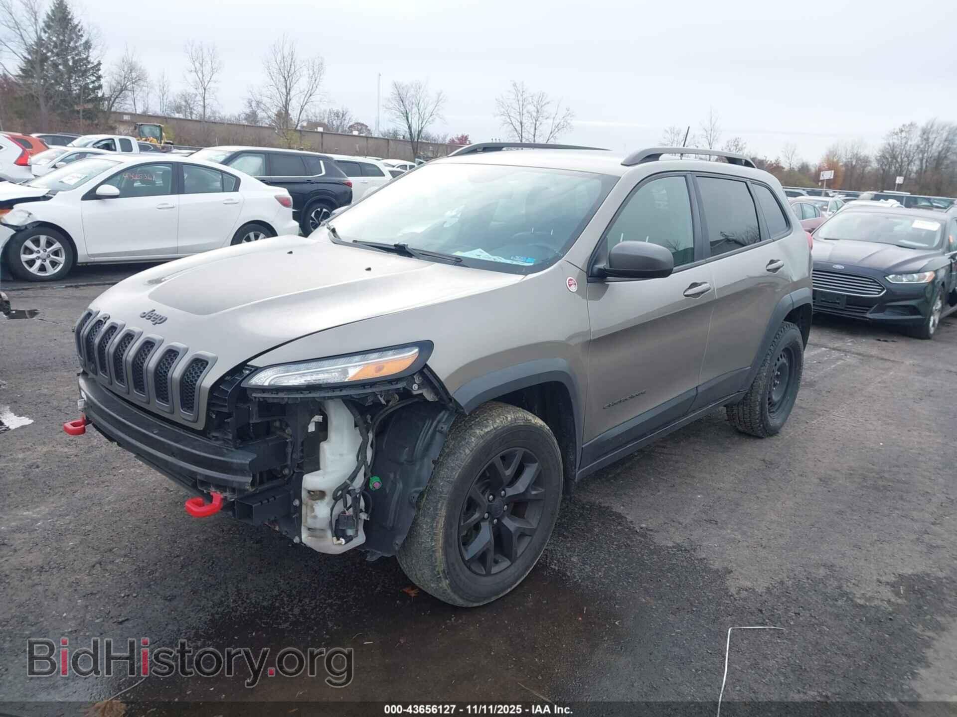 2016 JEEP CHEROKEE - VIN: 1C4PJMBB0GW333744 - Фото 2