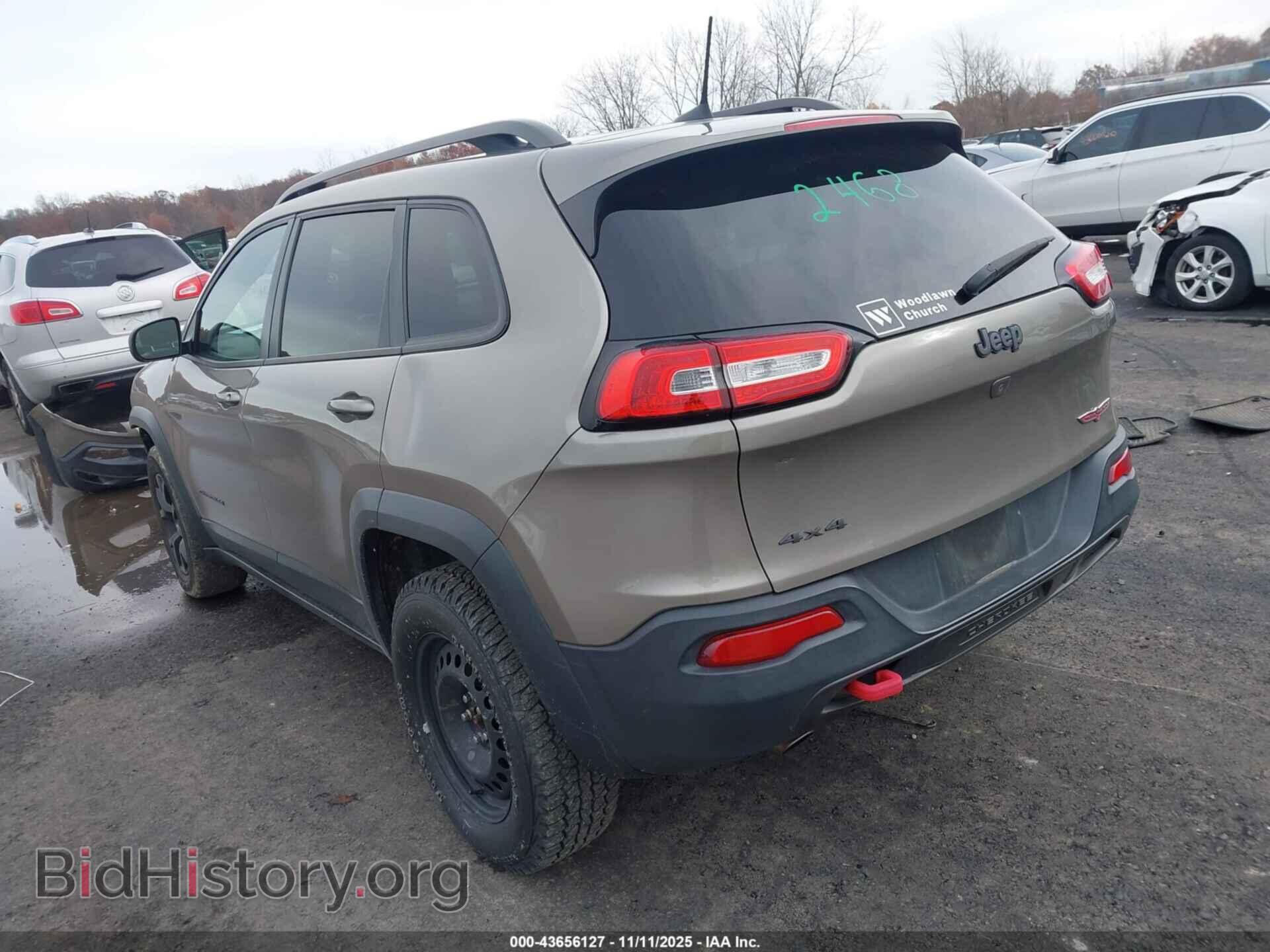 2016 JEEP CHEROKEE - VIN: 1C4PJMBB0GW333744 - Фото 3