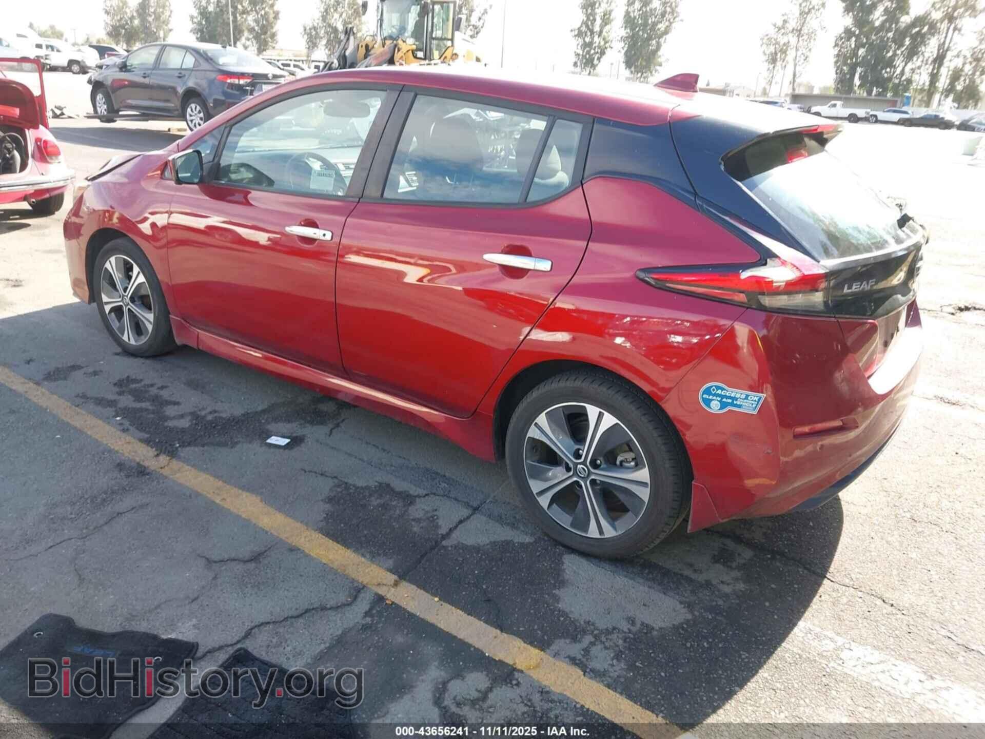 2021 NISSAN LEAF - VIN: 1N4BZ1CV4MC555295 - Фото 3