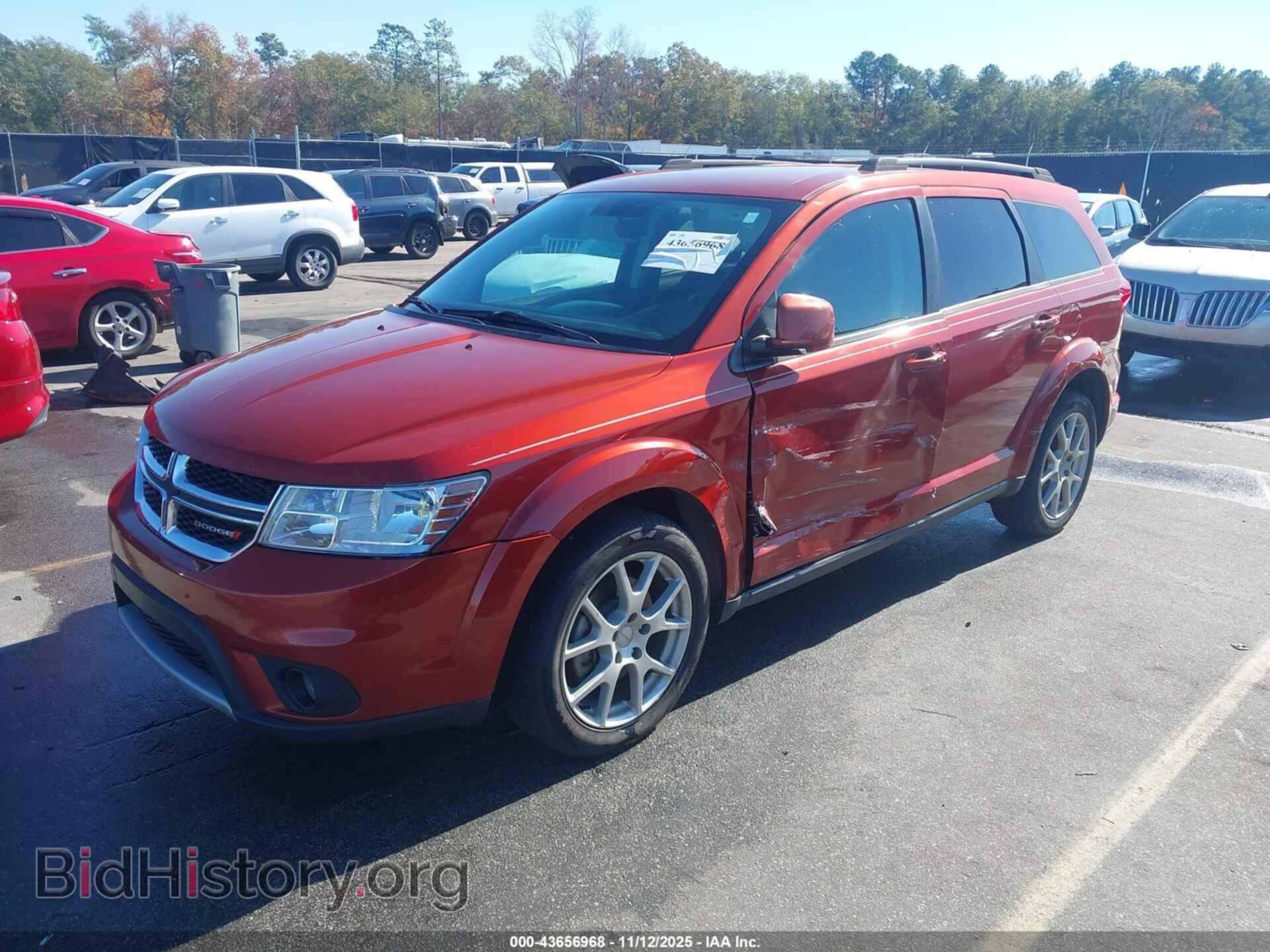 2014 DODGE JOURNEY - VIN: 3C4PDCBB4ET143465 - Фото 2