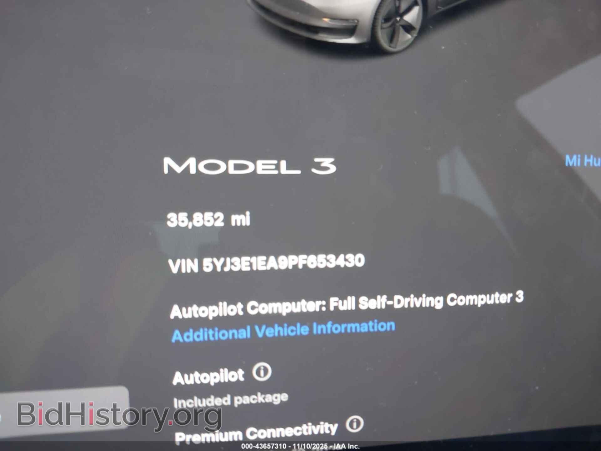 2023 TESLA MODEL 3 - VIN: 5YJ3E1EA9PF653430 - Photo 7