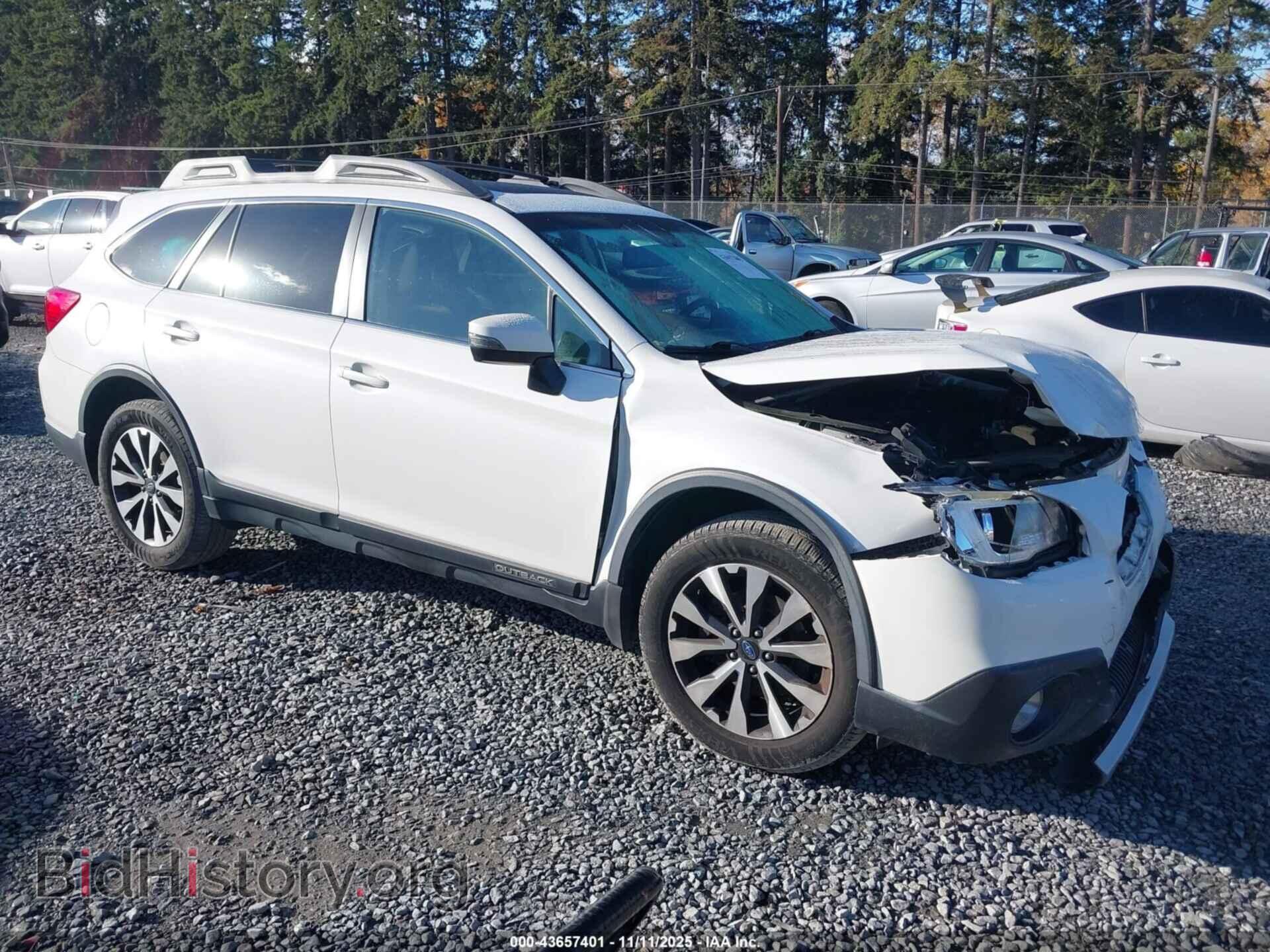 Фотография 4S4BSANC4G3360596 - SUBARU OUTBACK 2016