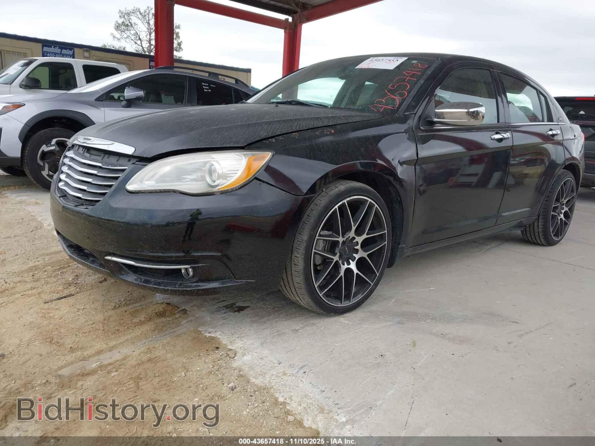2013 CHRYSLER 200 - VIN: 1C3CCBCG5DN515551 - Фото 2