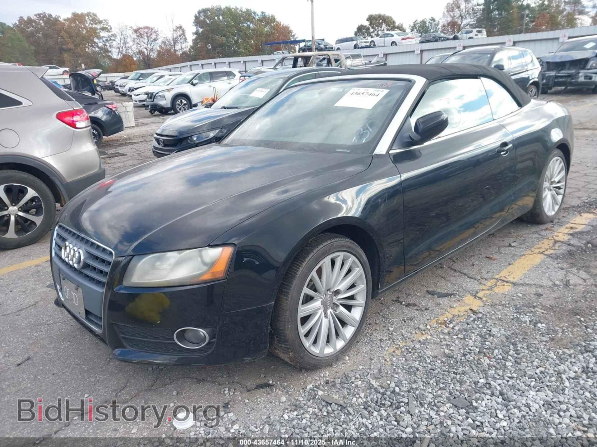 2012 AUDI A5 - VIN: WAUCFAFH6CN004301 - Photo 2
