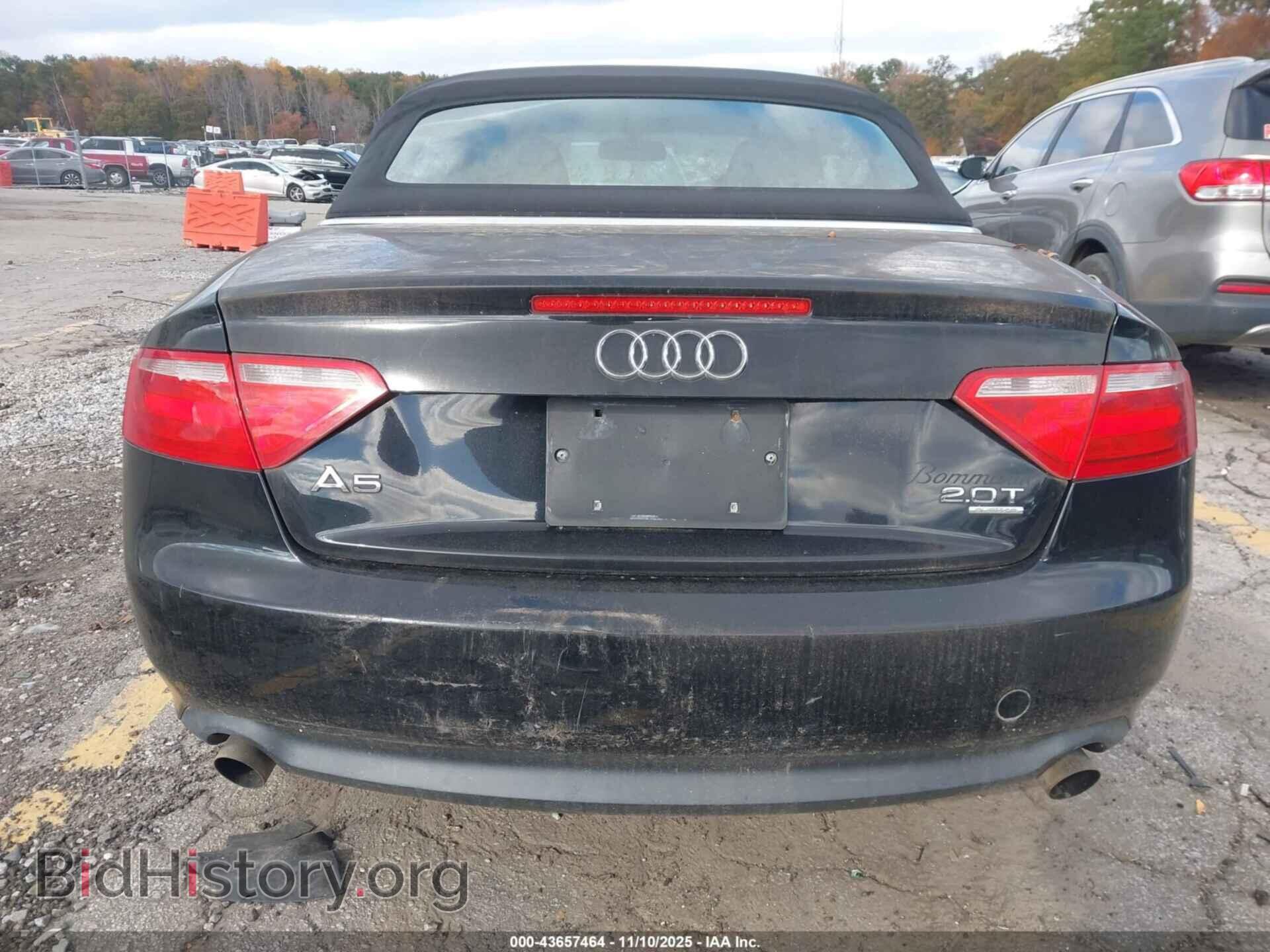 2012 AUDI A5 - VIN: WAUCFAFH6CN004301 - Photo 6