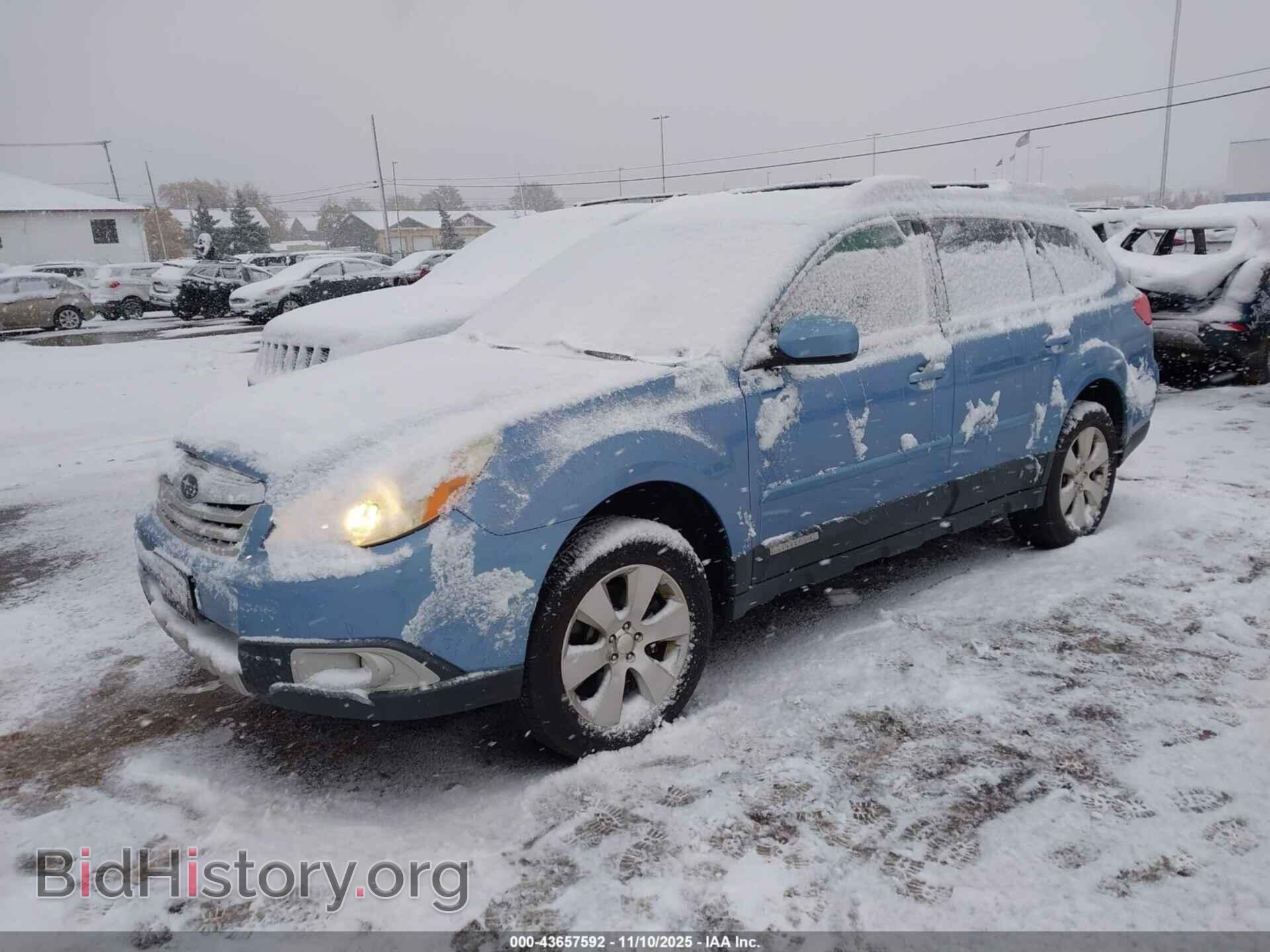 2011 SUBARU OUTBACK - VIN: 4S4BRELC6B2370597 - Фото 2