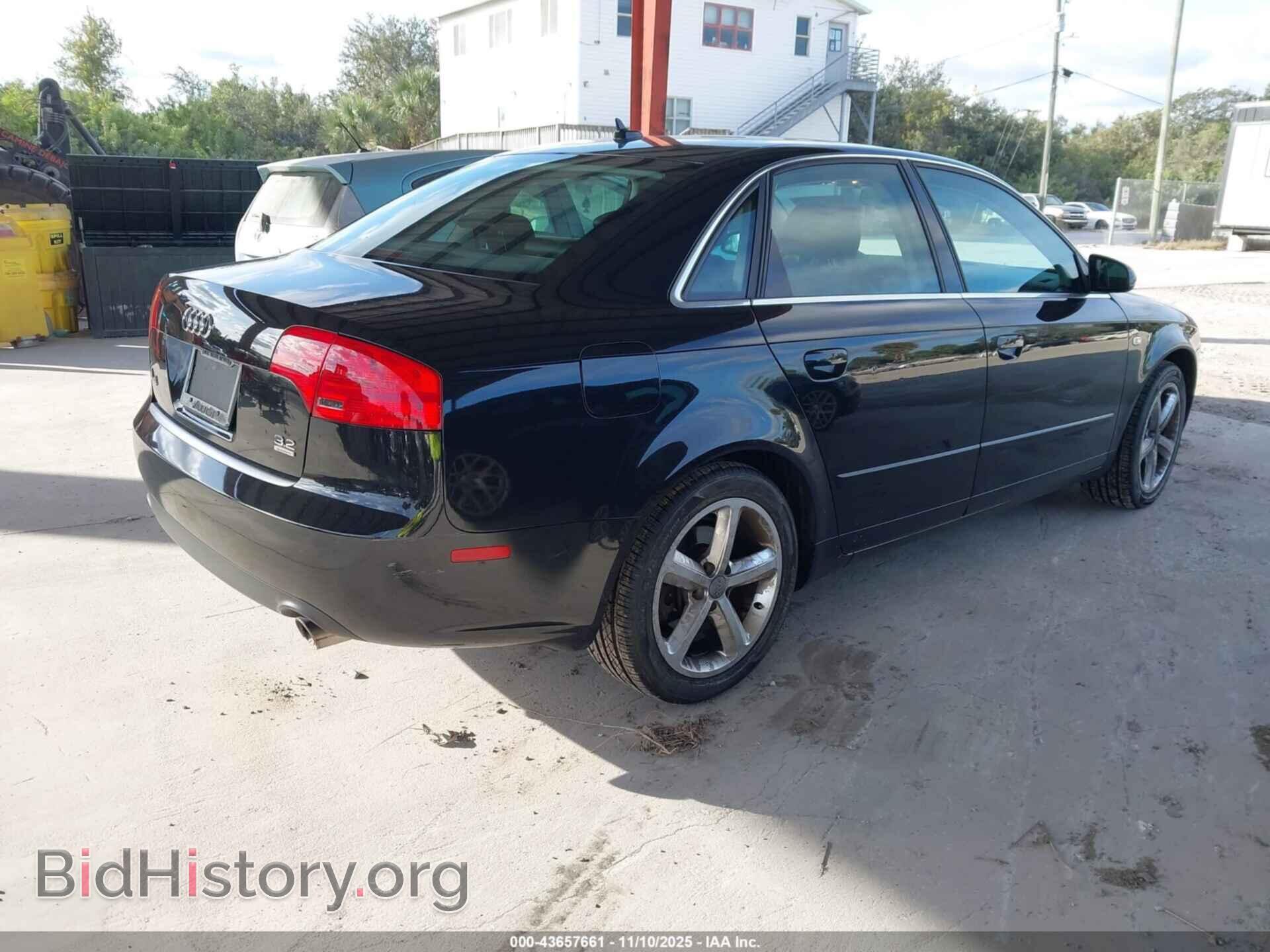 2007 AUDI A4 - VIN: WAUDH78E17A233602 - Photo 4