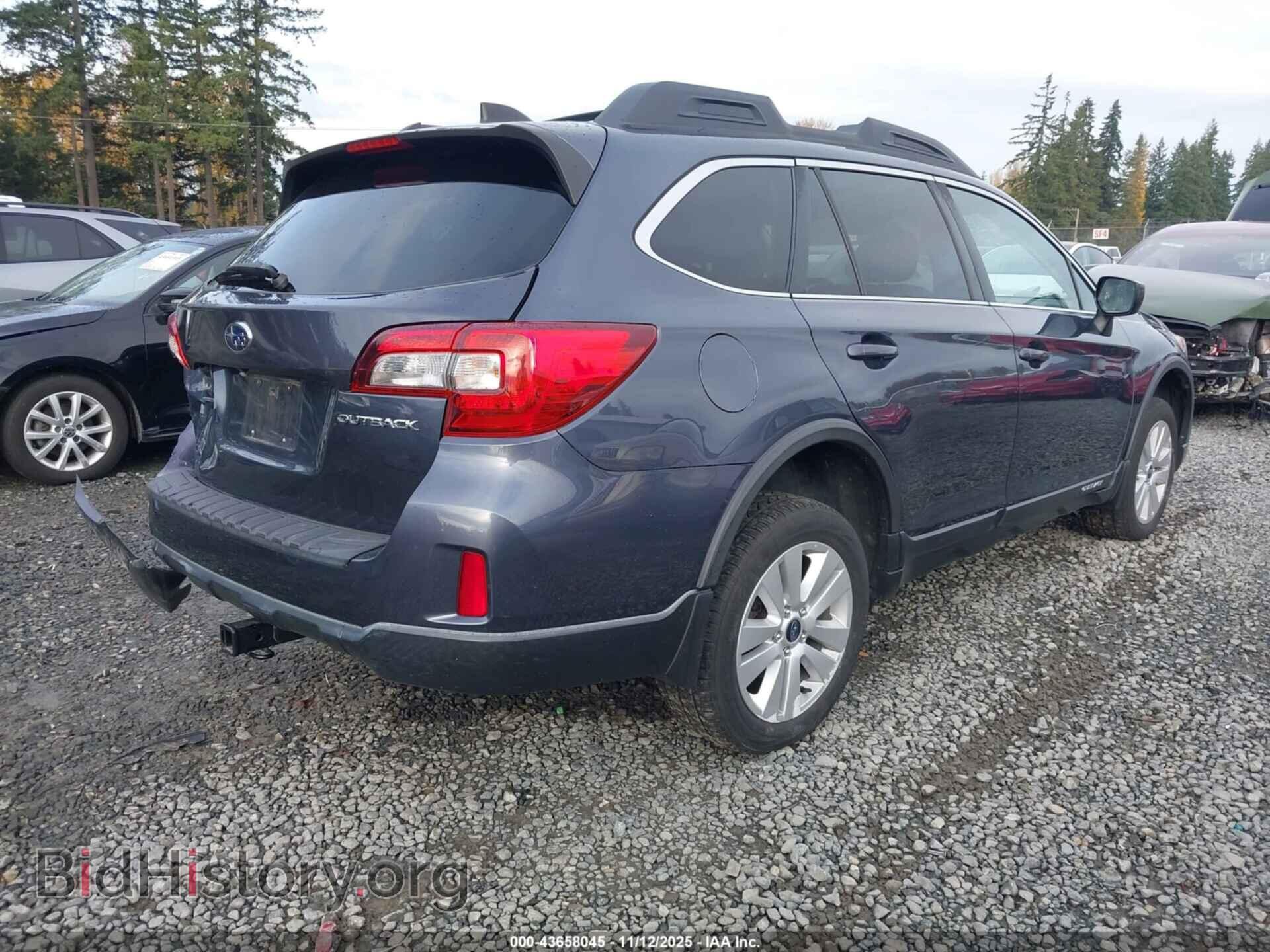 2017 SUBARU OUTBACK - VIN: 4S4BSACC6H3407096 - Фото 4