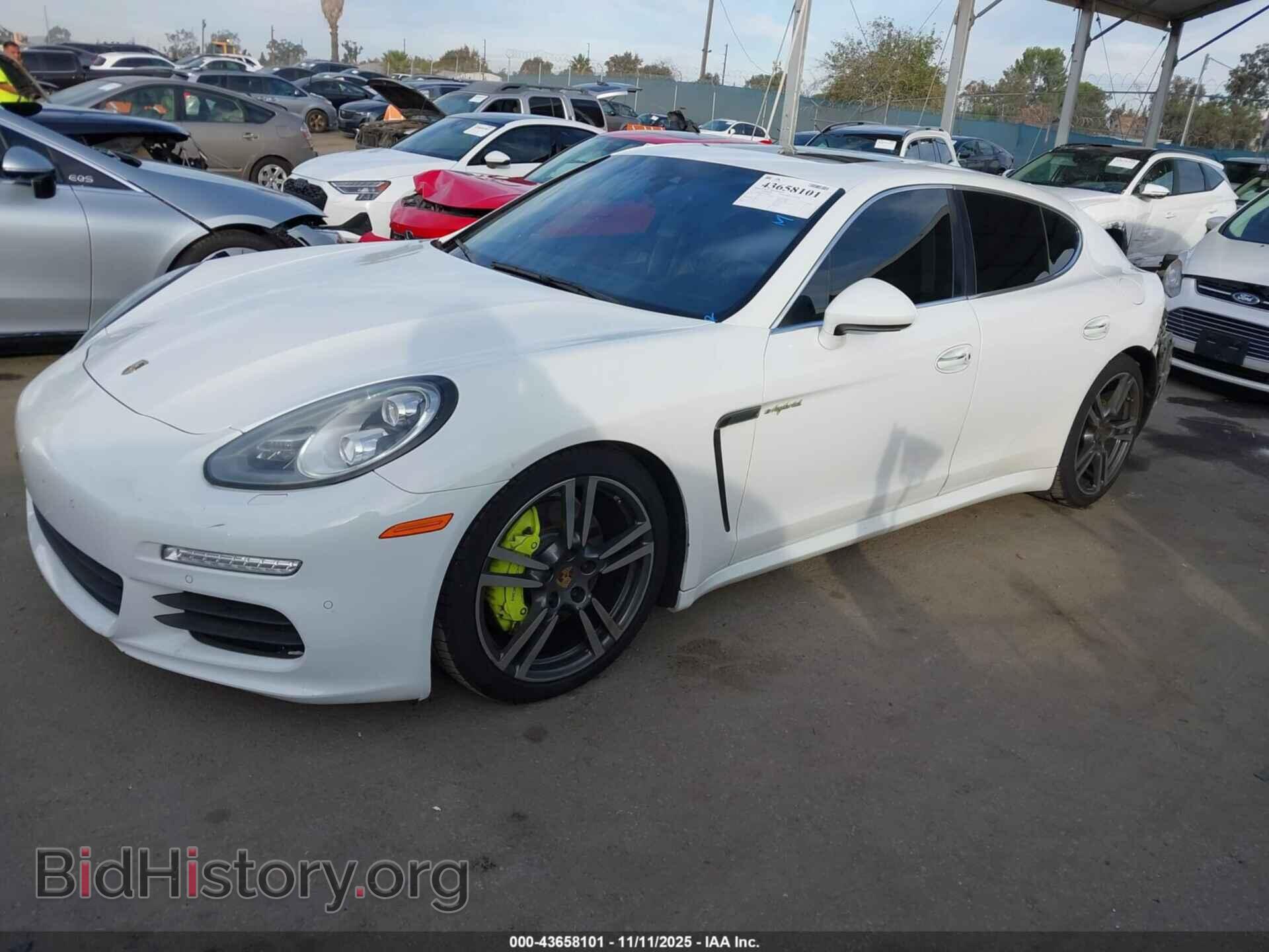 2014 PORSCHE PANAMERA E-HYBRID - VIN: WP0AD2A79EL044794 - Фото 2