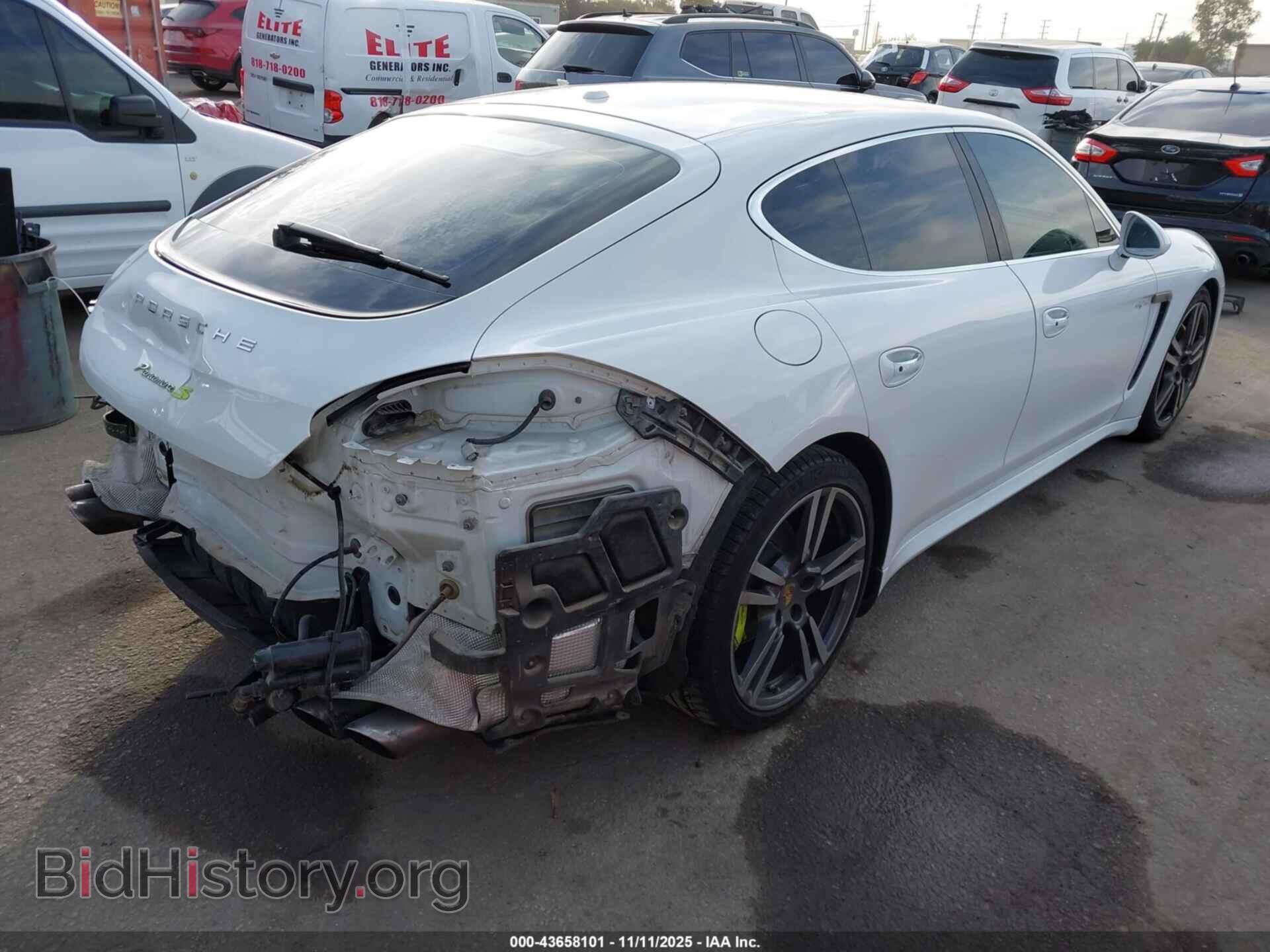 2014 PORSCHE PANAMERA E-HYBRID - VIN: WP0AD2A79EL044794 - Фото 4