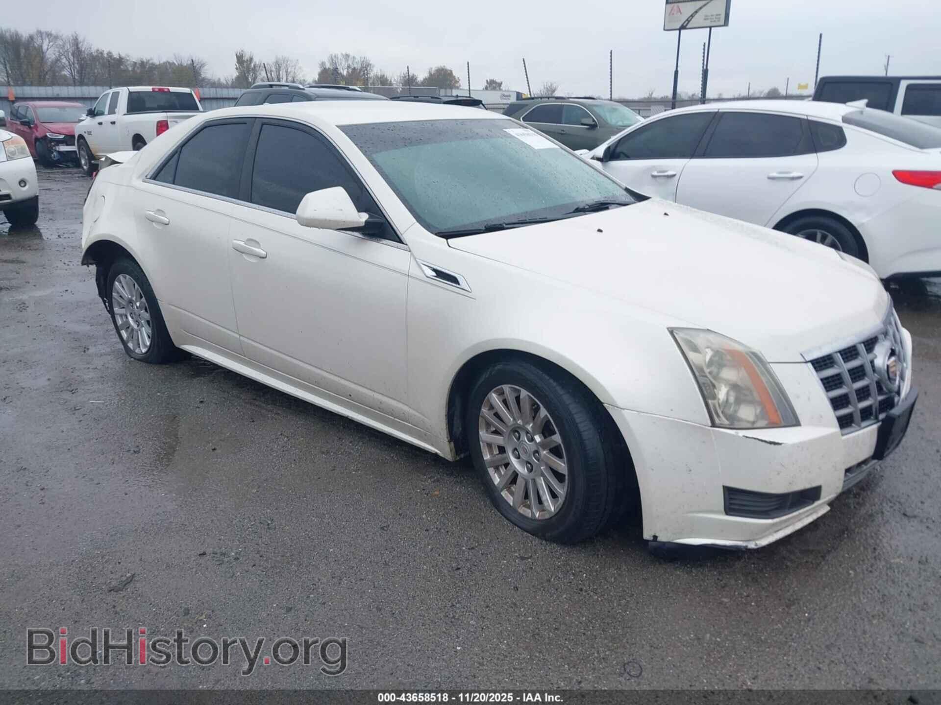 Photo 1G6DC5E51C0157117 - CADILLAC CTS 2012
