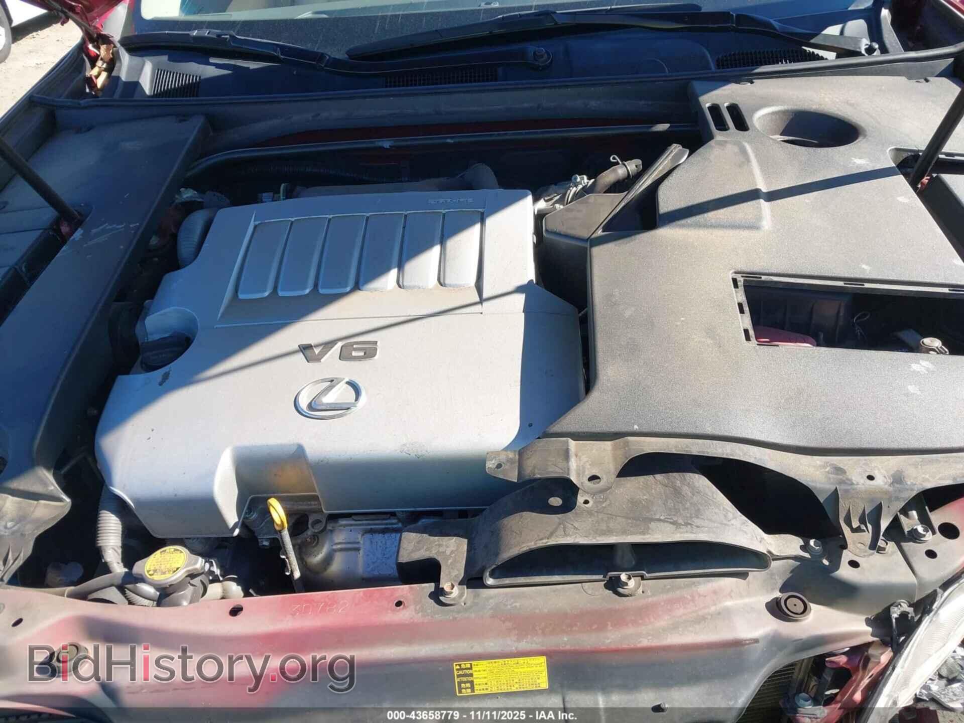 2012 LEXUS ES 350 - VIN: JTHBK1EG7C2477059 - Photo 10
