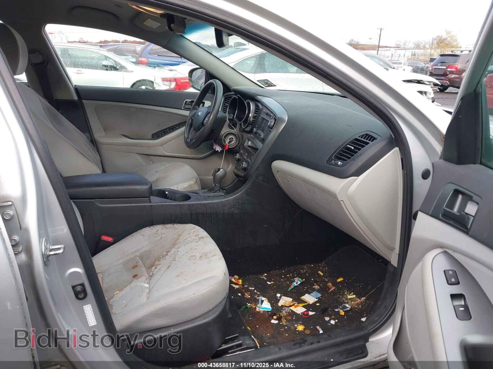 2013 KIA OPTIMA - VIN: KNAGM4A71D5378940 - Фото 5