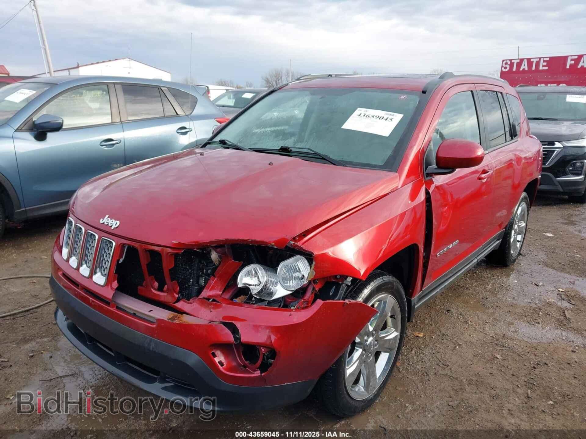 2014 JEEP COMPASS - VIN: 1C4NJDEB1ED661251 - Фото 2