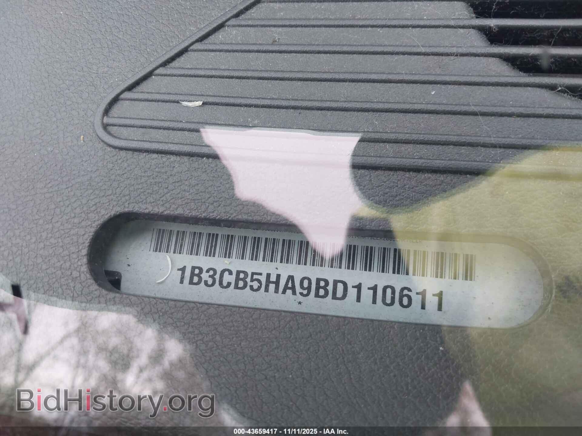 2011 DODGE CALIBER - VIN: 1B3CB5HA9BD110611 - Фото 9
