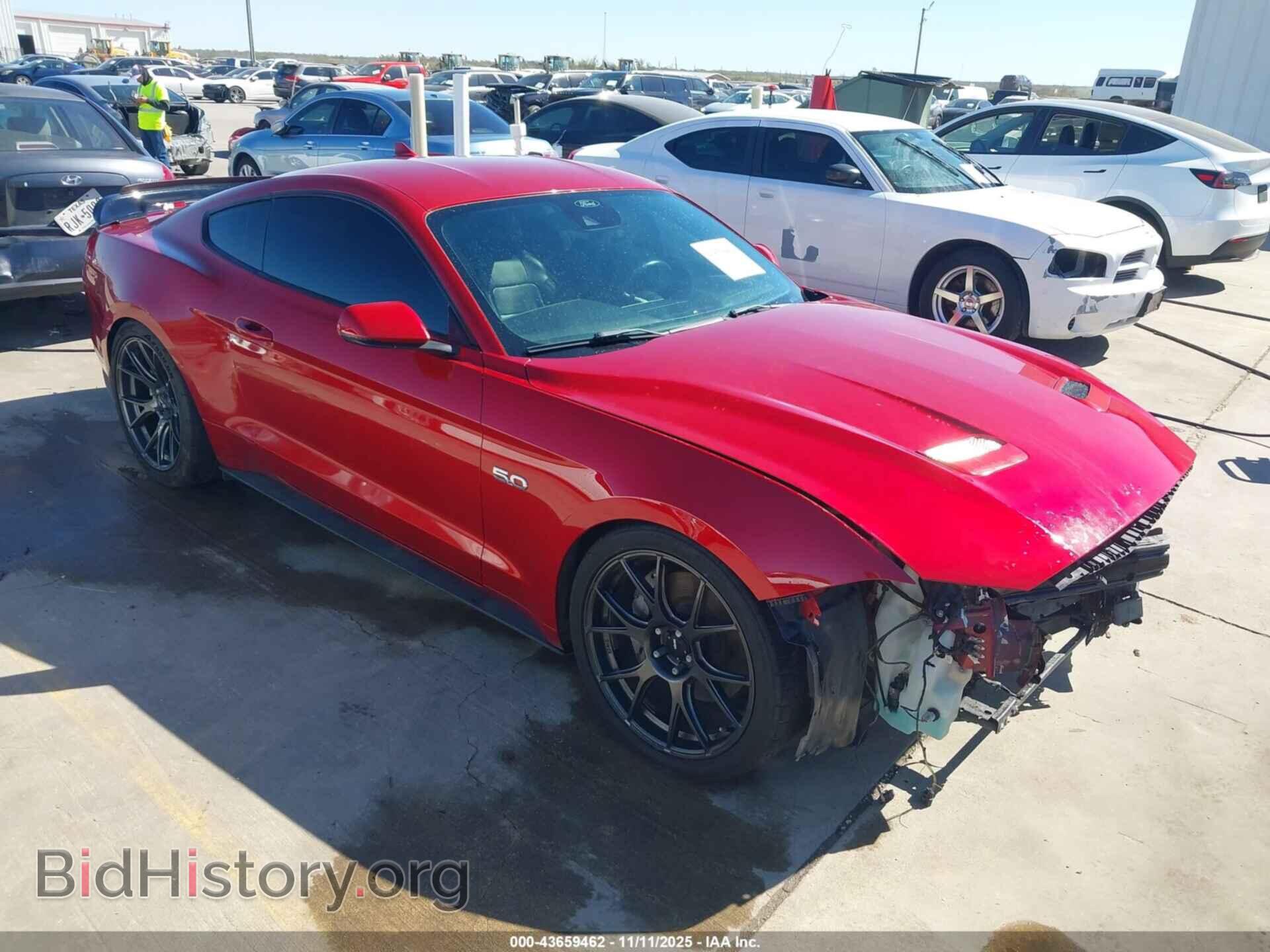 Photo 1FA6P8CF6M5138290 - FORD MUSTANG 2021