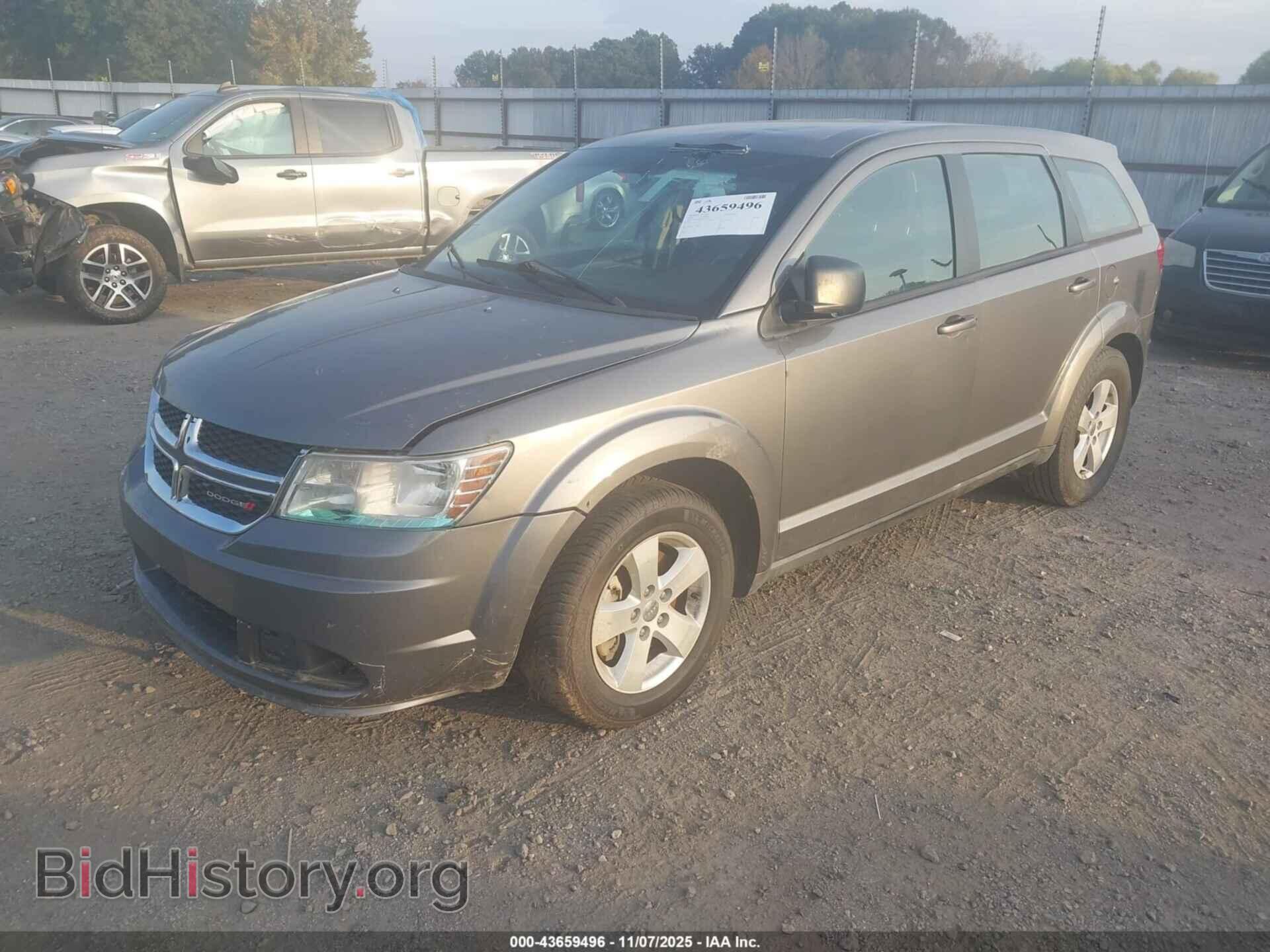 2013 DODGE JOURNEY - VIN: 3C4PDCAB9DT578143 - Фото 2