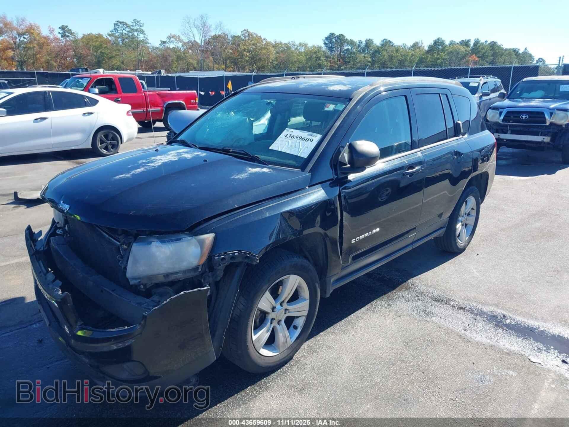 2014 JEEP COMPASS - VIN: 1C4NJCBB0ED648814 - Фото 2