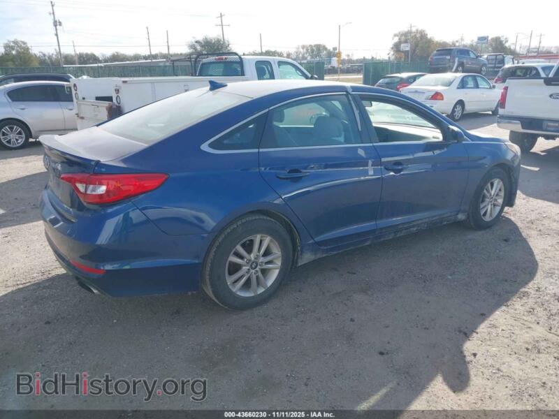2017 Hyundai SONATA (VIN 5NPE24AF8HH582406) — photo 4 of 12