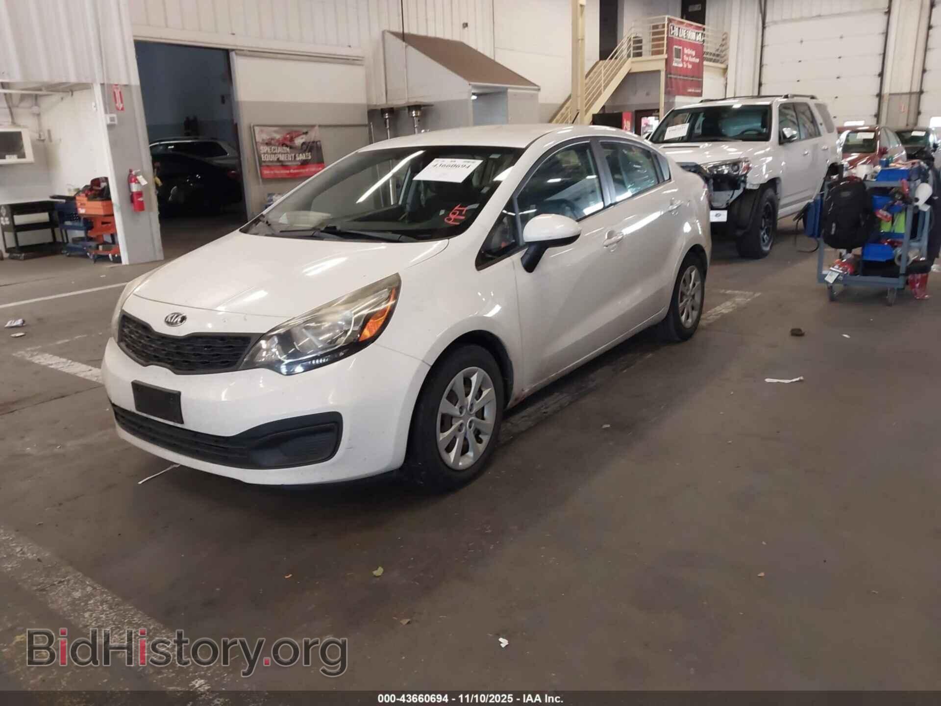 2013 KIA RIO - VIN: KNADM4A3XD6308797 - Фото 2