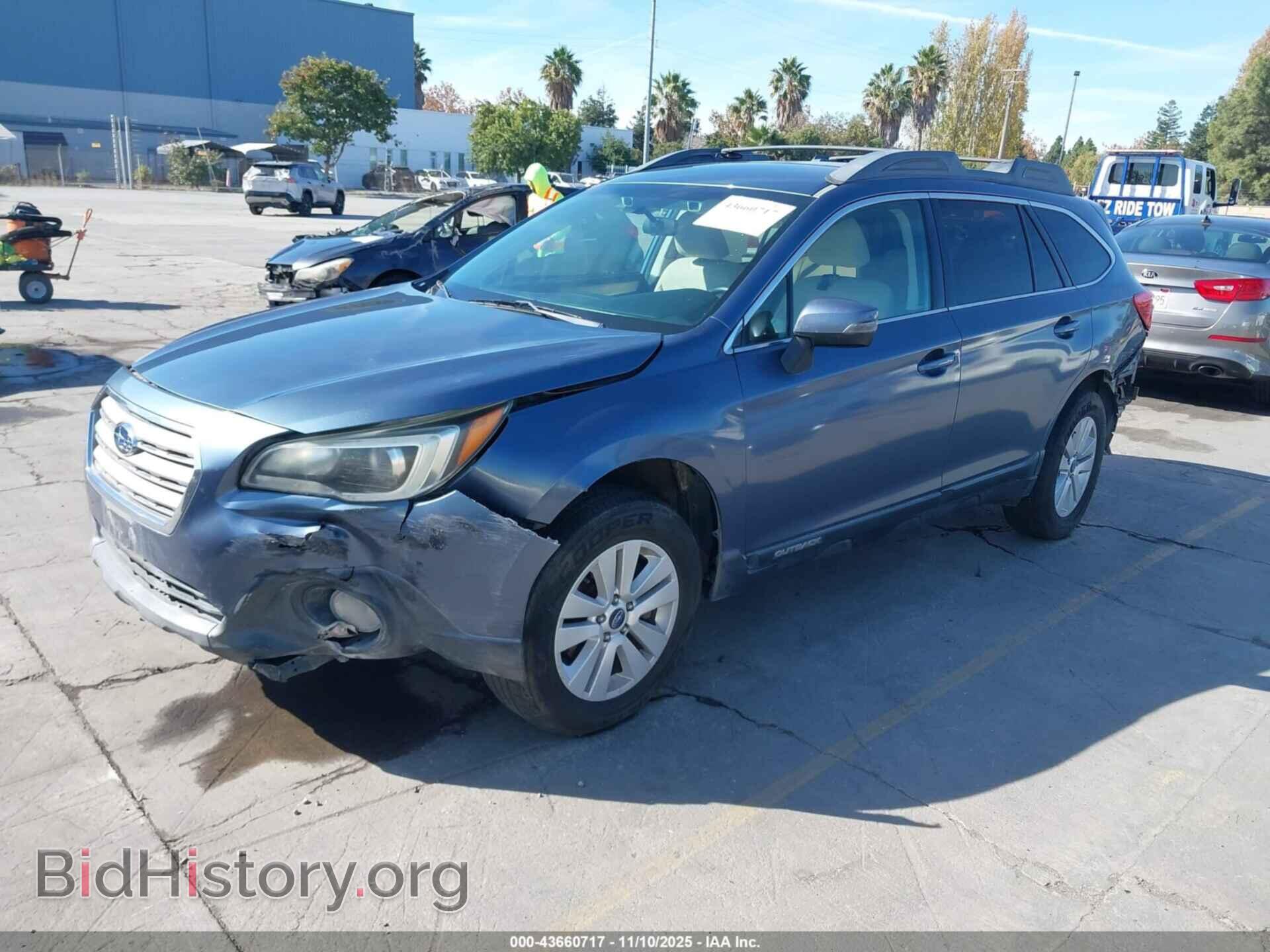 2015 SUBARU OUTBACK - VIN: 4S4BSAFC2F3325195 - Фото 2