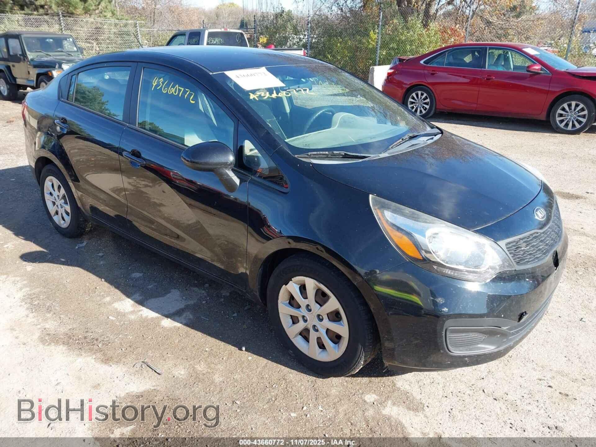 Photo KNADM4A34E6395243 - KIA RIO 2014