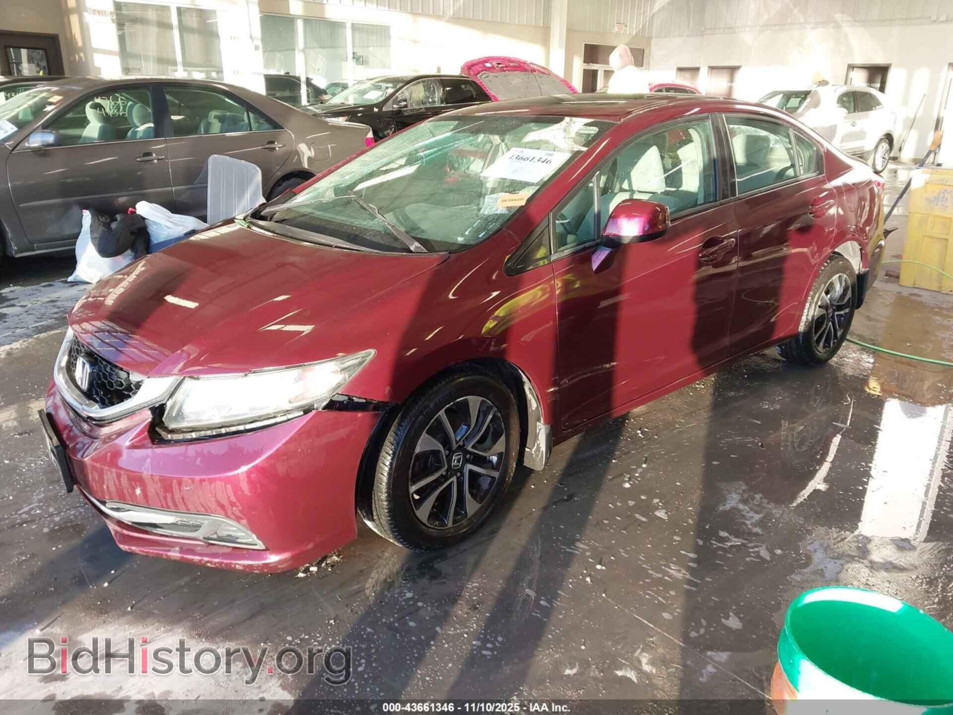 2013 HONDA CIVIC - VIN: 19XFB2F82DE035357 - Фото 2