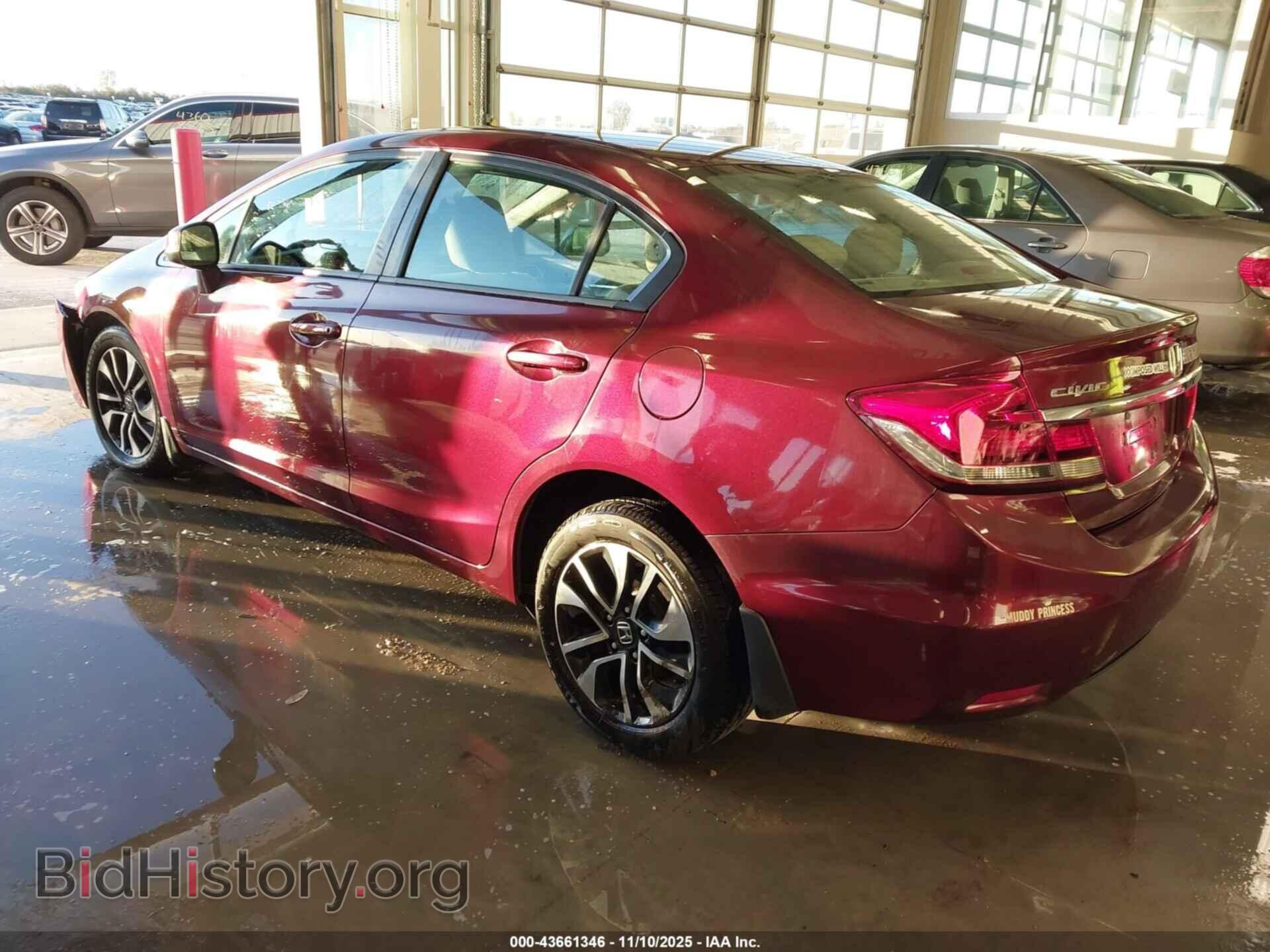 2013 HONDA CIVIC - VIN: 19XFB2F82DE035357 - Фото 3