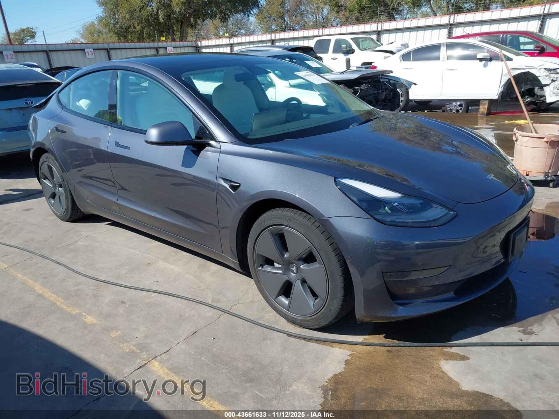 Photo 5YJ3E1EA6MF091594 - TESLA MODEL 3 2021