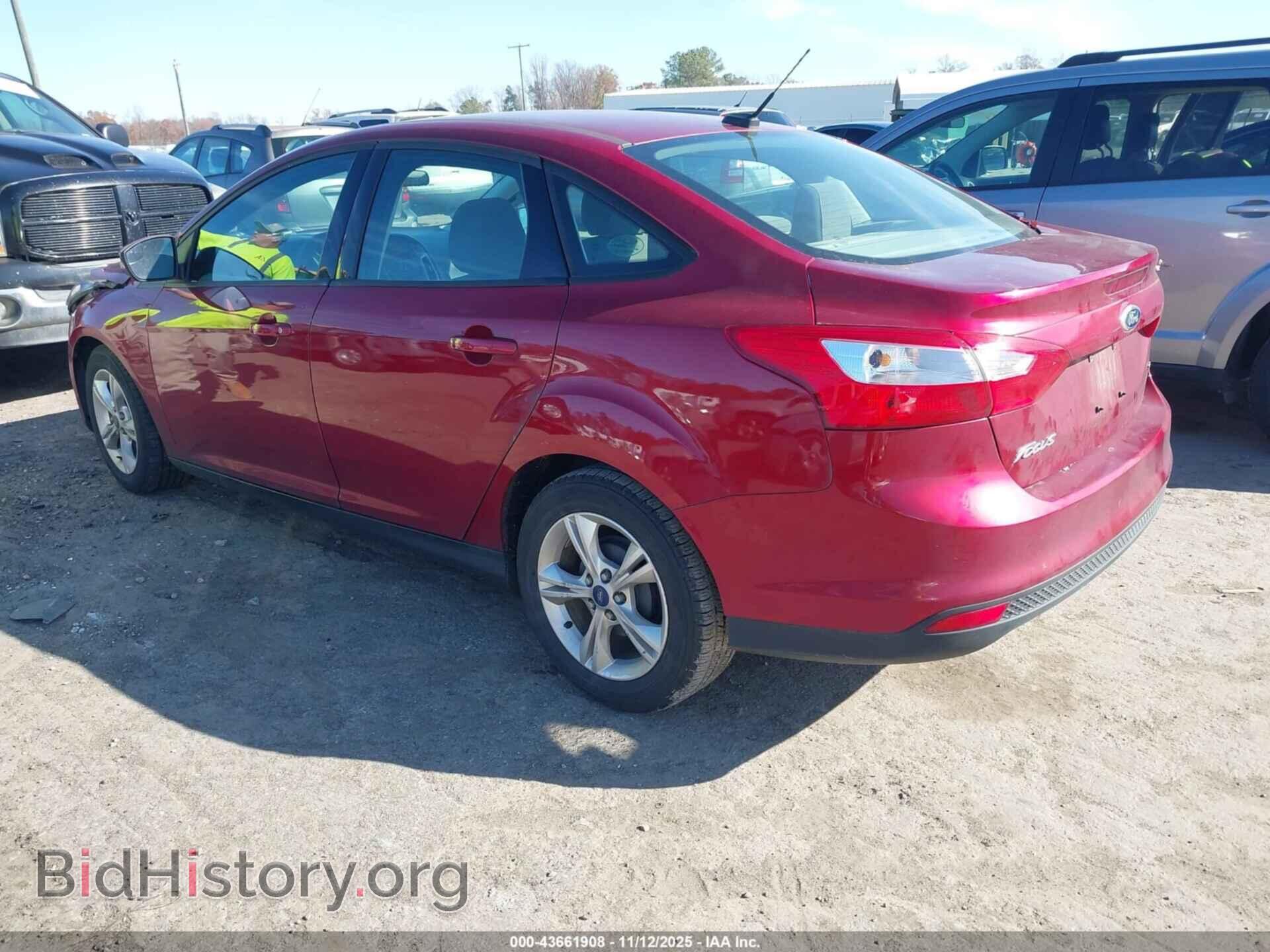 2013 FORD FOCUS - VIN: 1FADP3F28DL104768 - Фото 3
