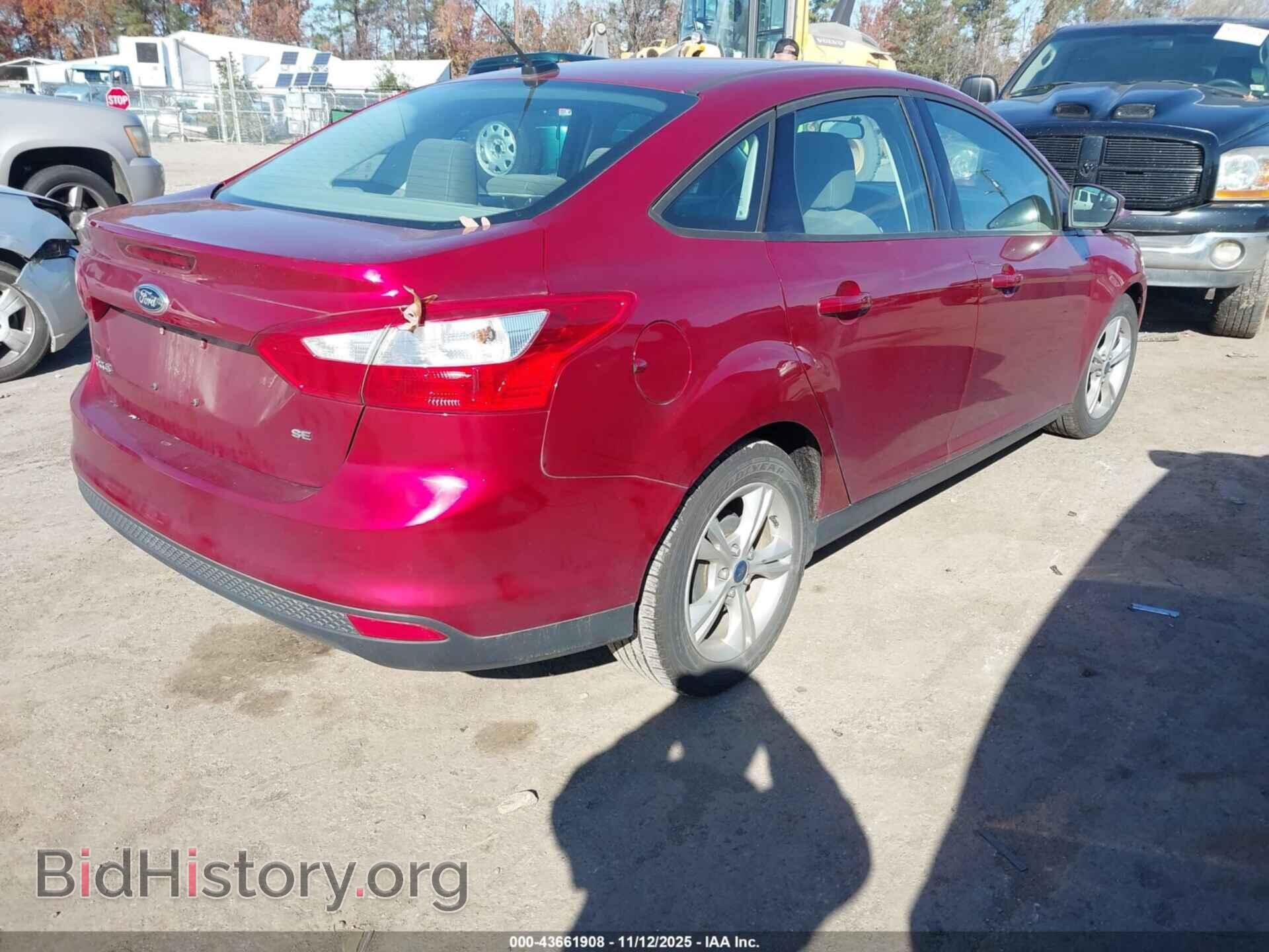 2013 FORD FOCUS - VIN: 1FADP3F28DL104768 - Фото 4