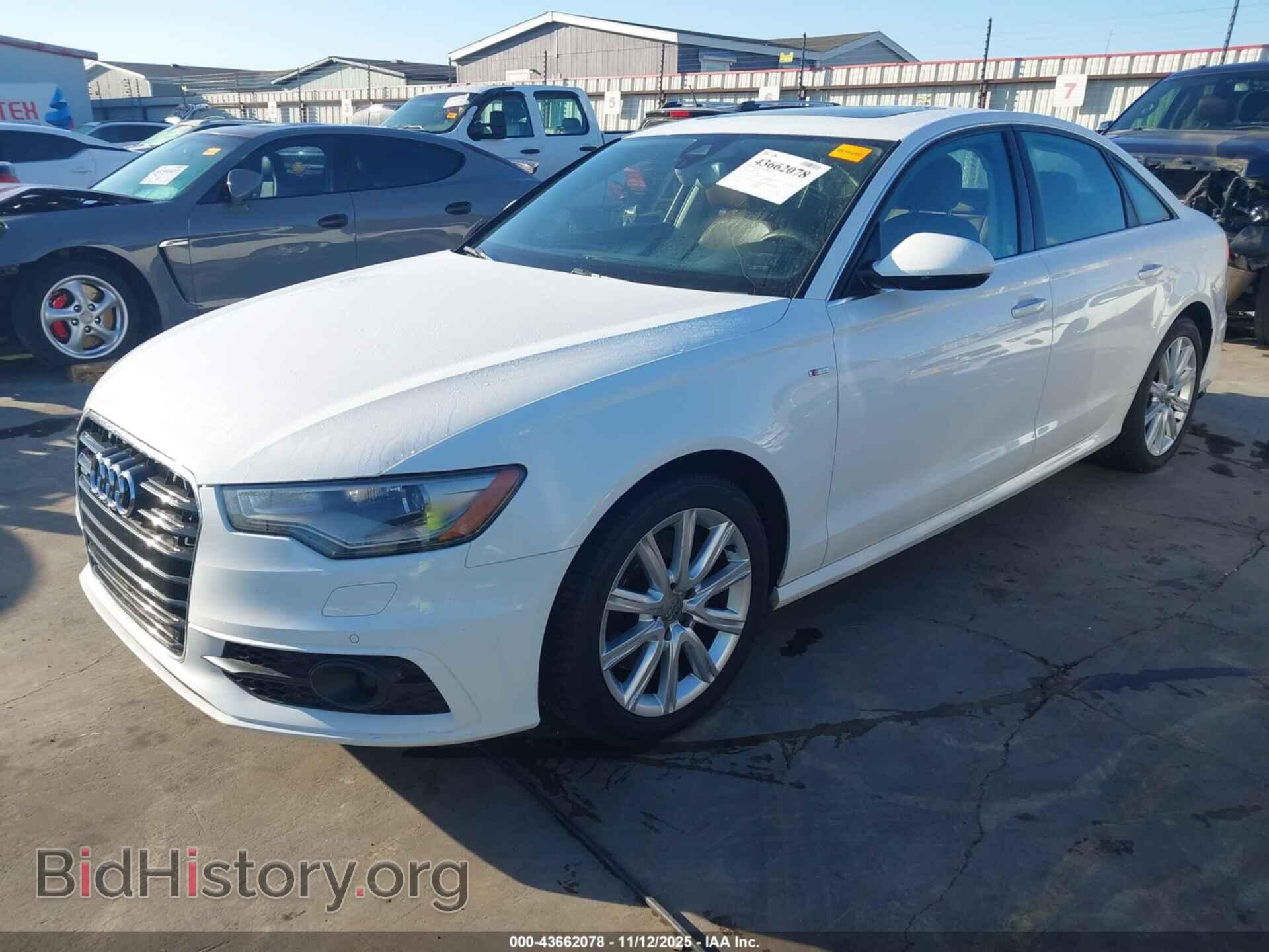 2014 AUDI A6 - VIN: WAUHMAFC8EN115466 - Фото 2