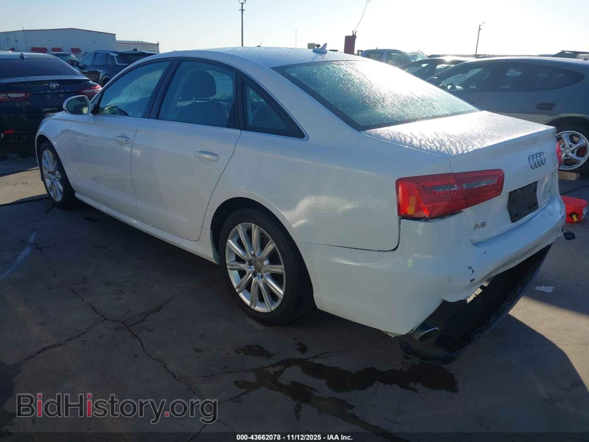 2014 AUDI A6 - VIN: WAUHMAFC8EN115466 - Фото 3