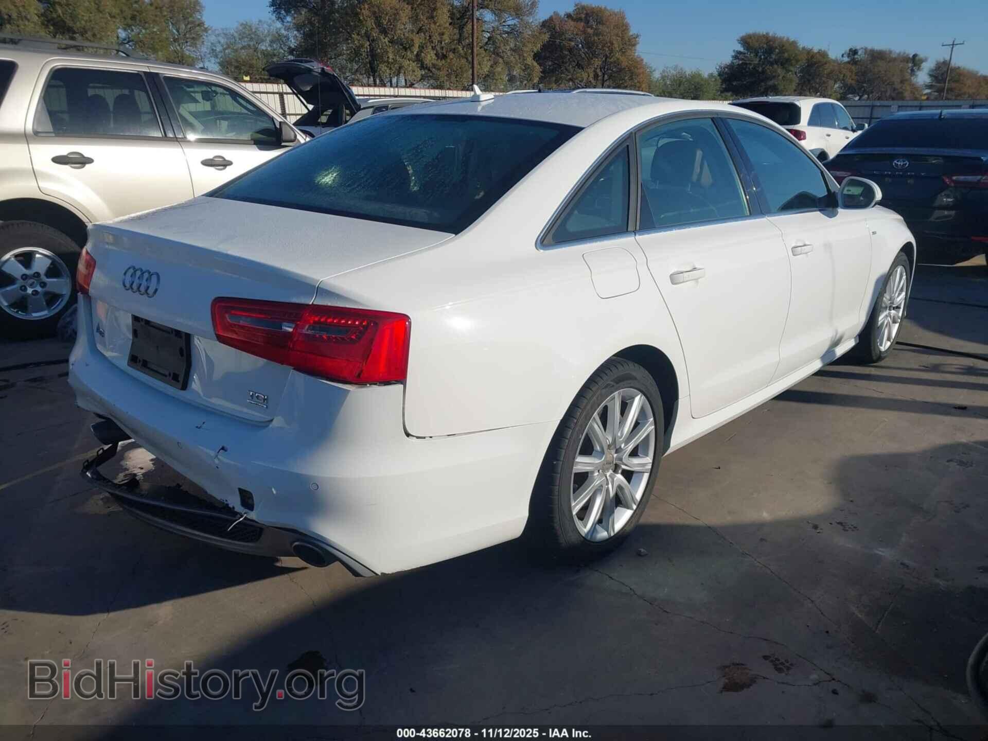 2014 AUDI A6 - VIN: WAUHMAFC8EN115466 - Фото 4